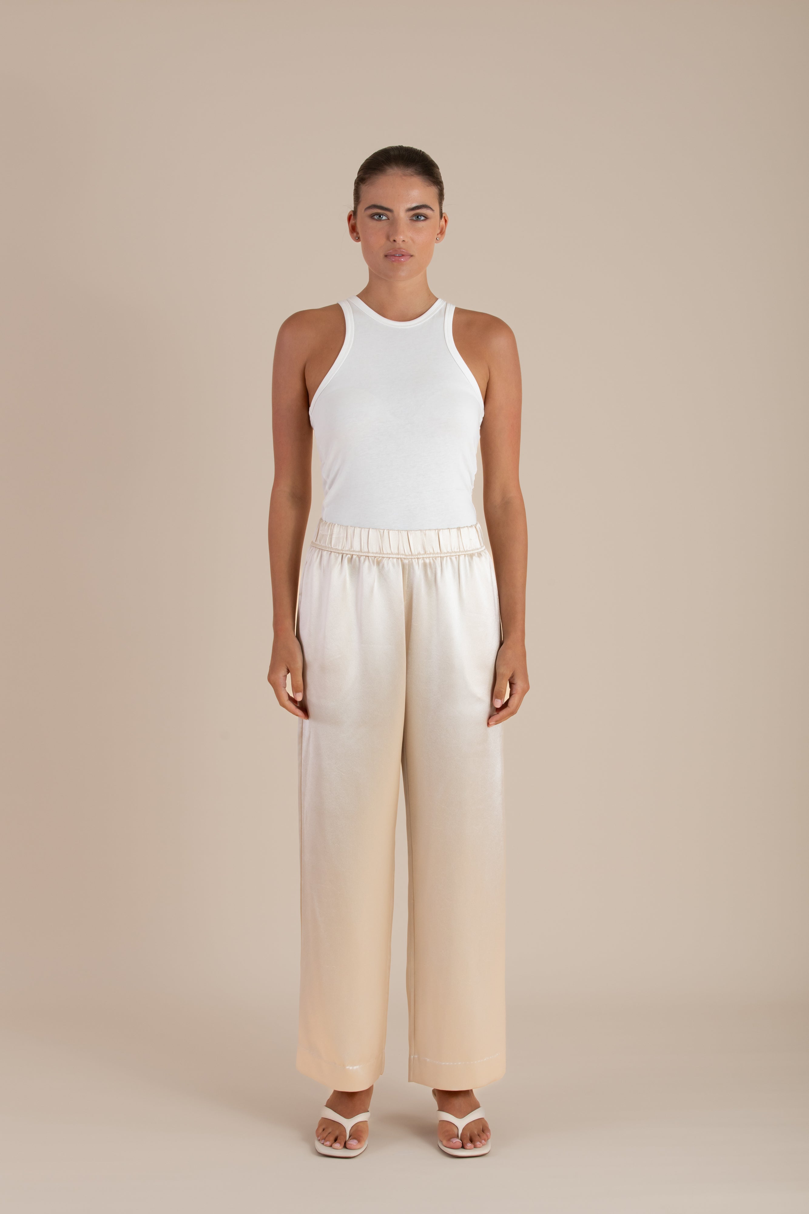 The Adeline Pant | Porcelain $330