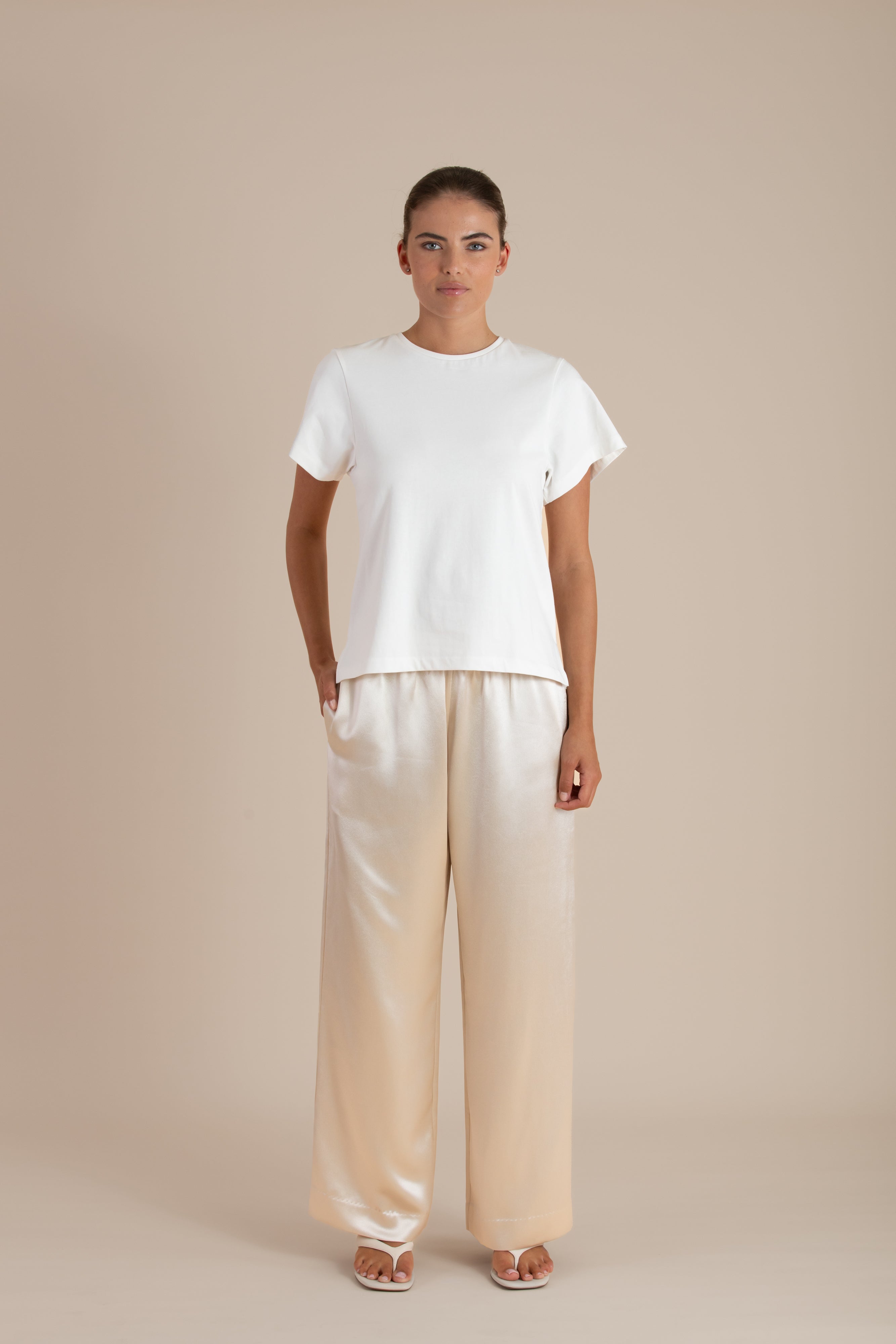 The Celeste Tee | White $100