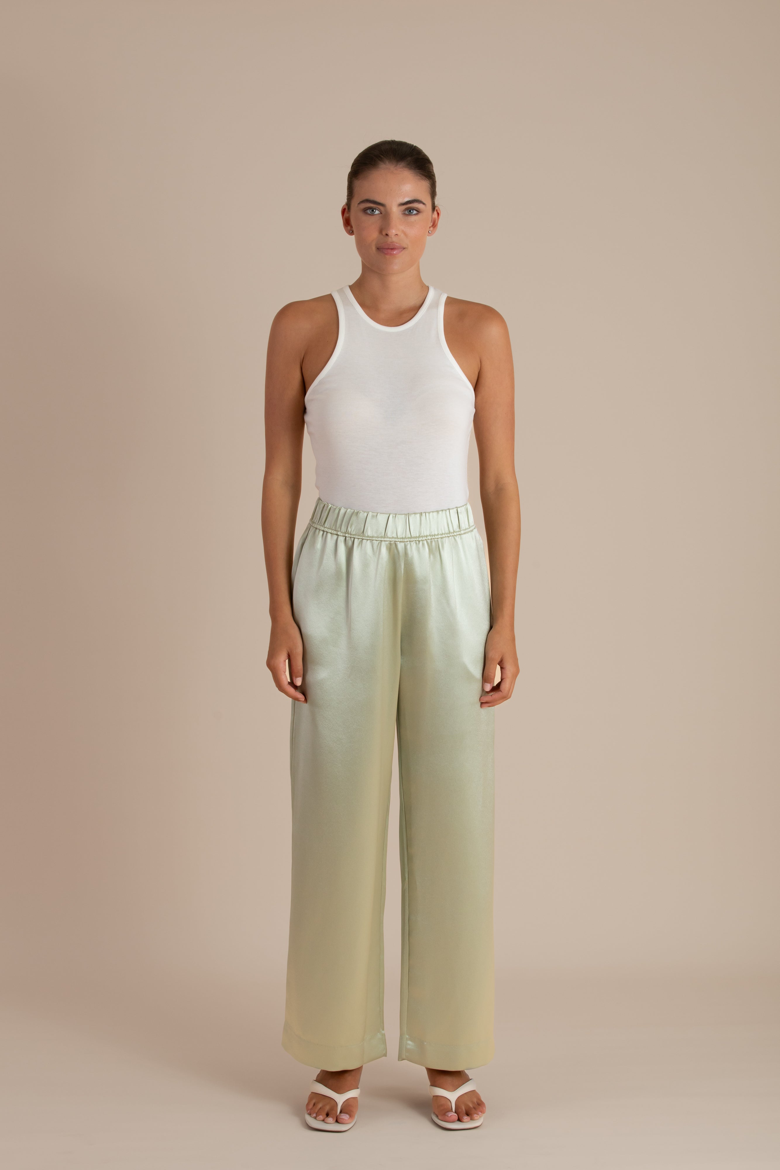 The Adeline Pant | Sage $330