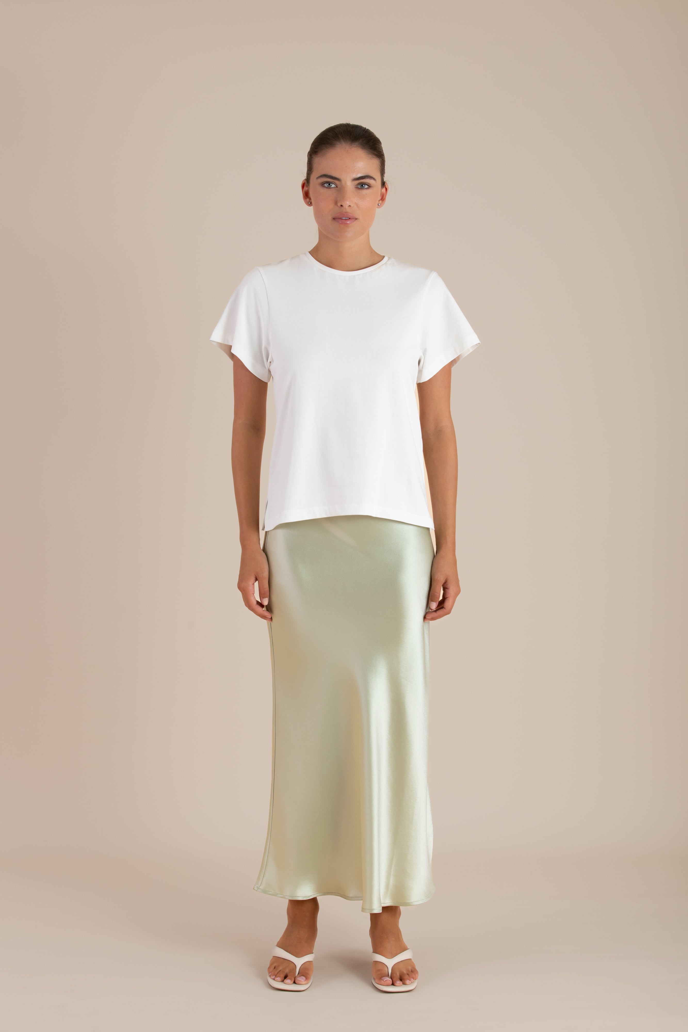 The Audrey Skirt | Sage $300