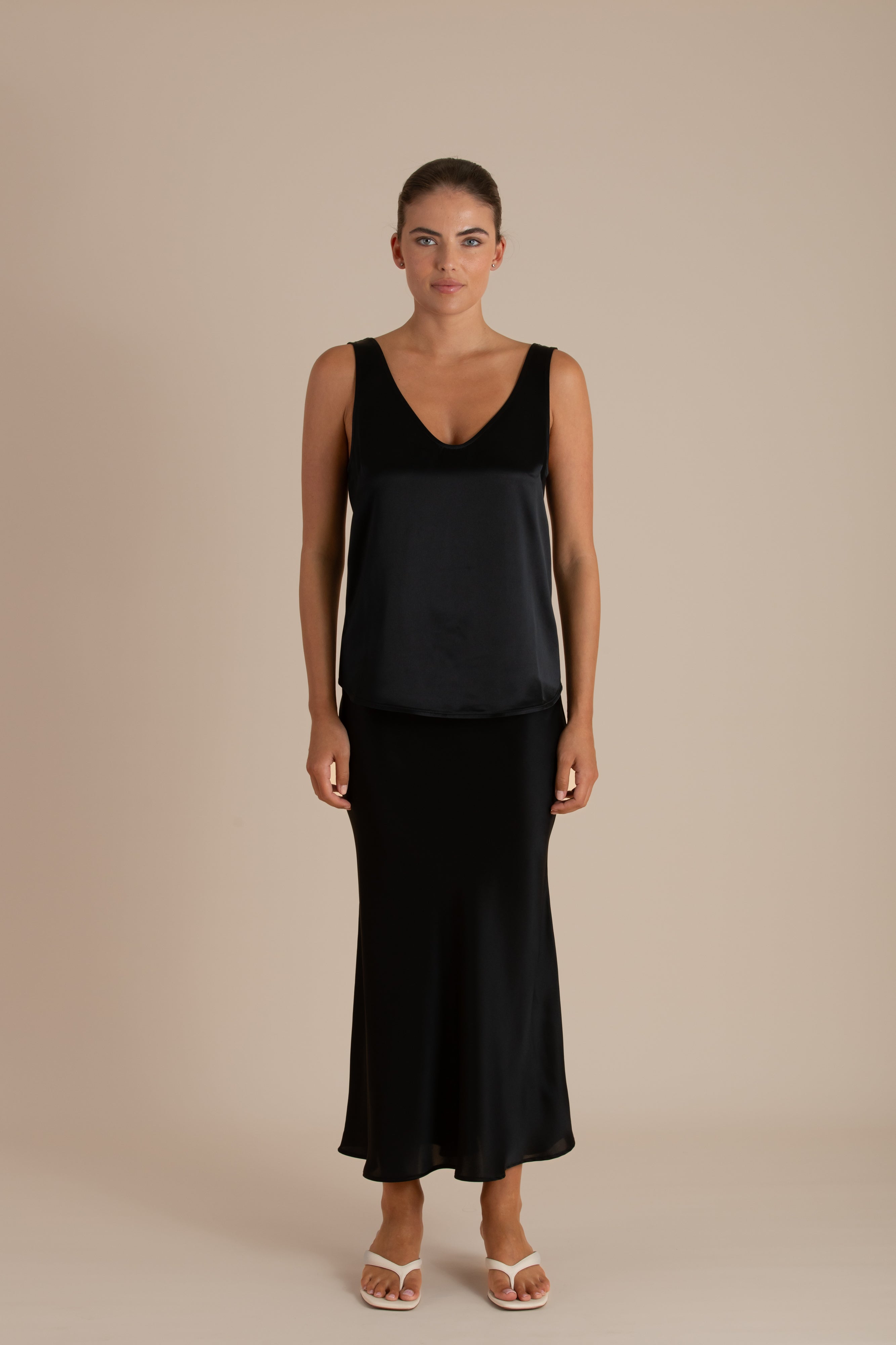 The Margot Tank | Black $220