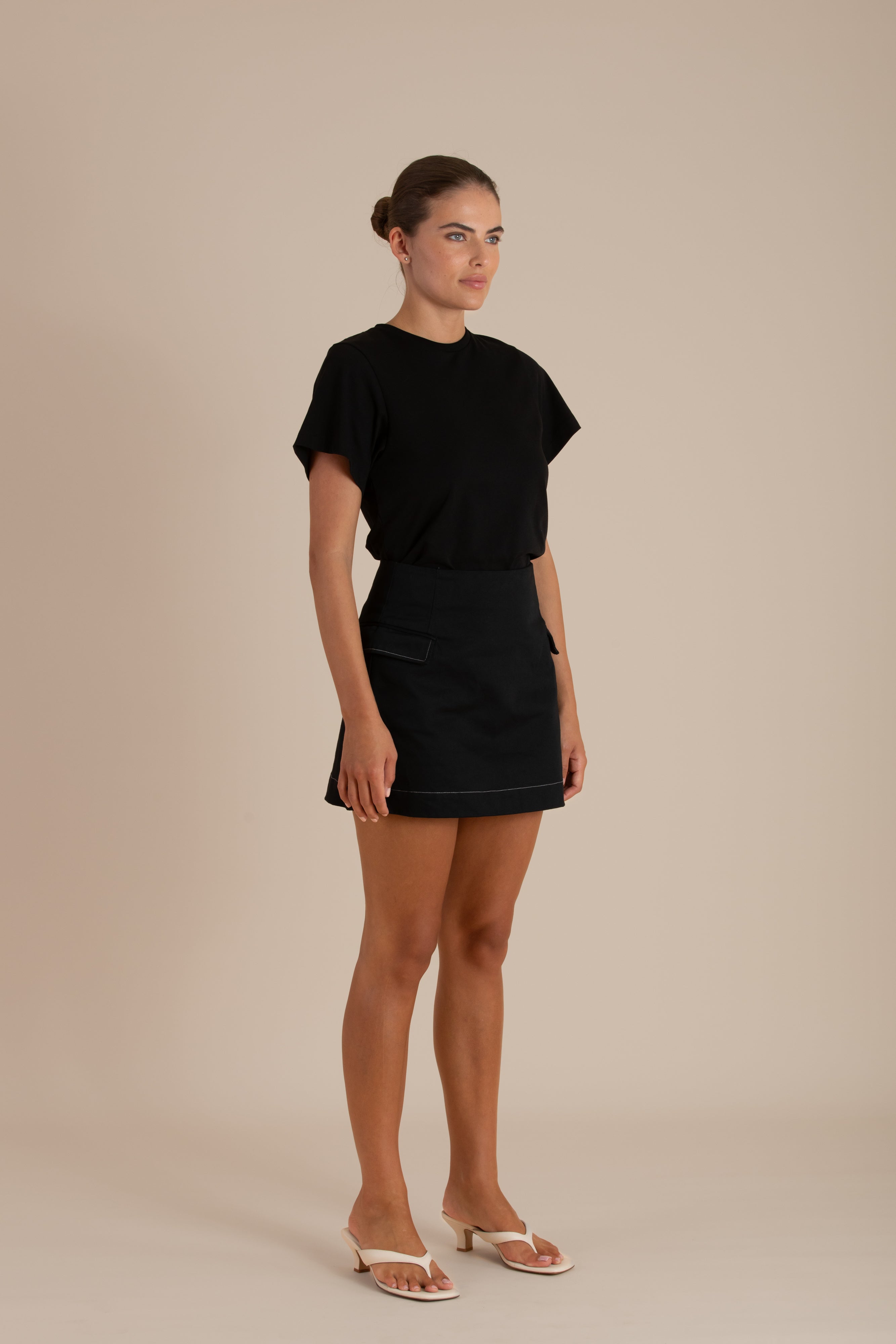 The Celeste Tee | Black $100