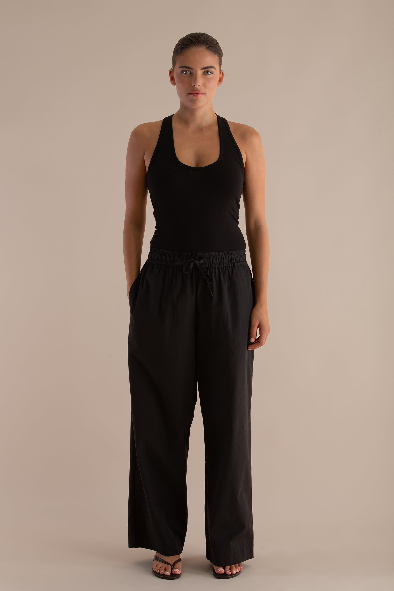 The Ines Tank | Black $90