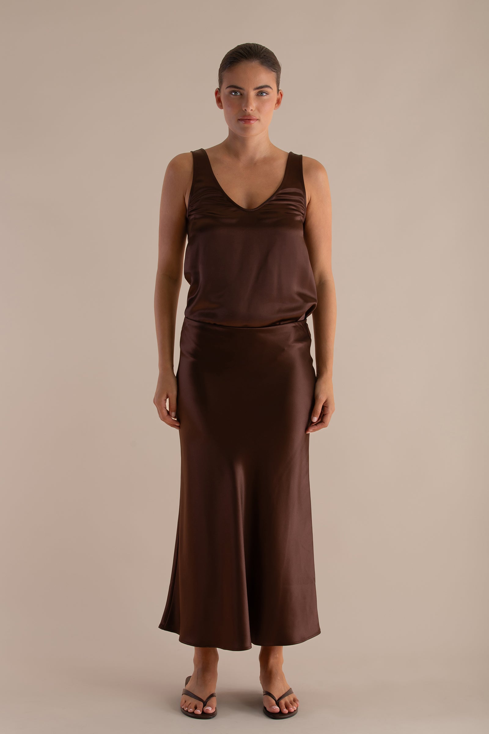 The Margot Tank | Cacao $220