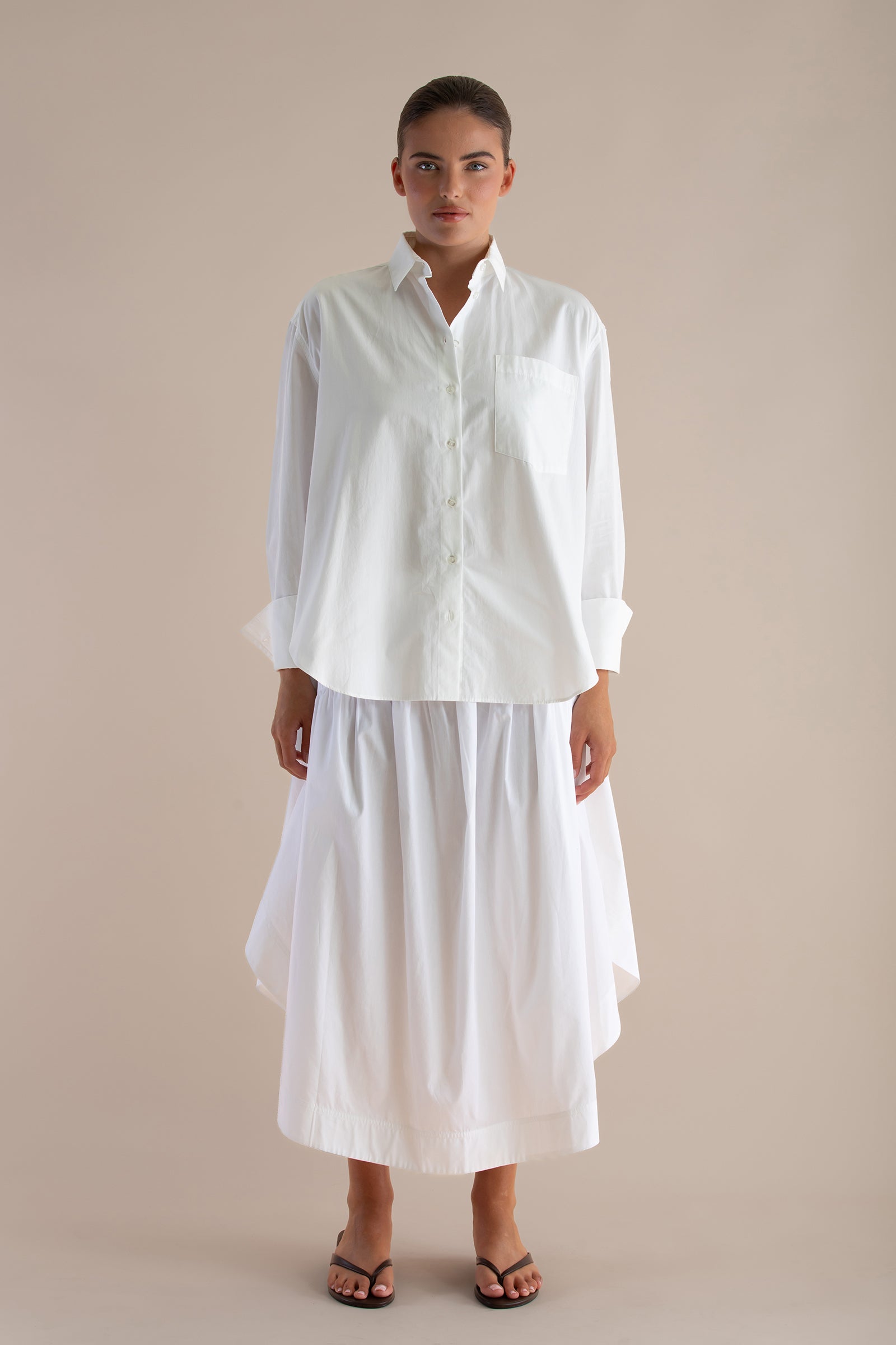 The Ida Shirt | White $280