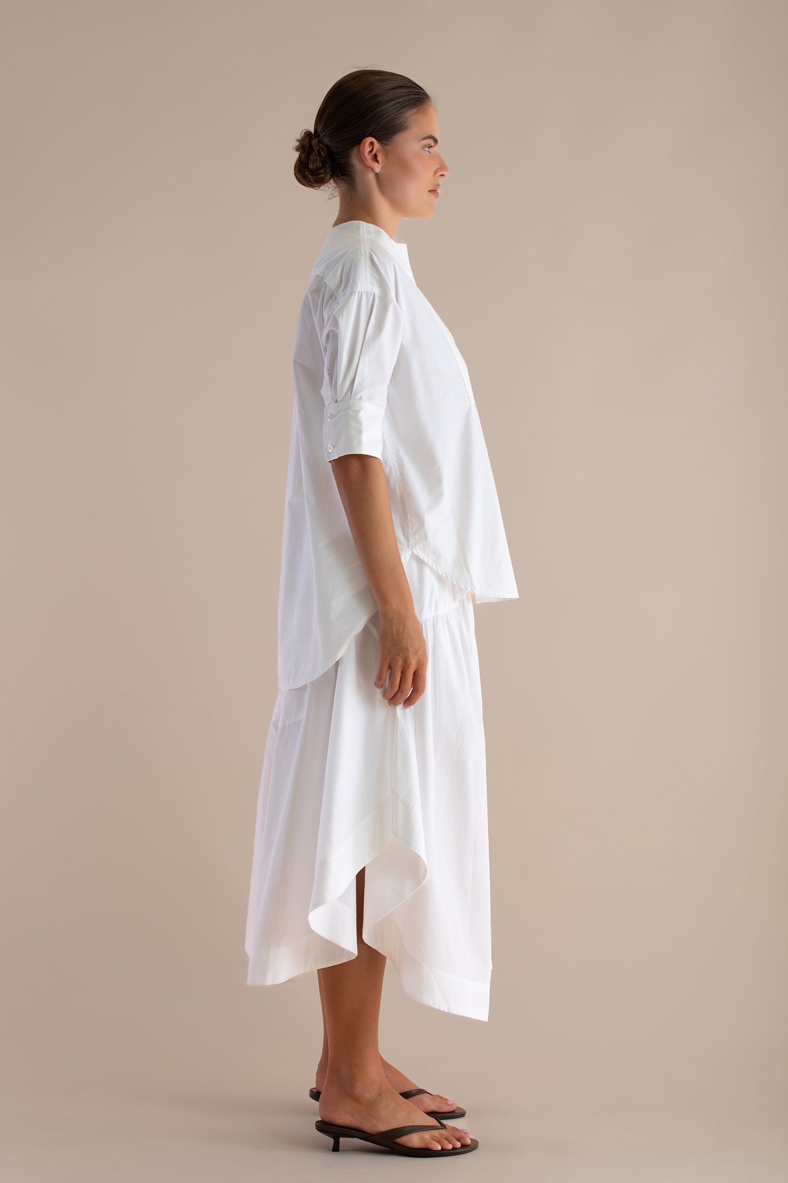The Lucille Shirt | White $240