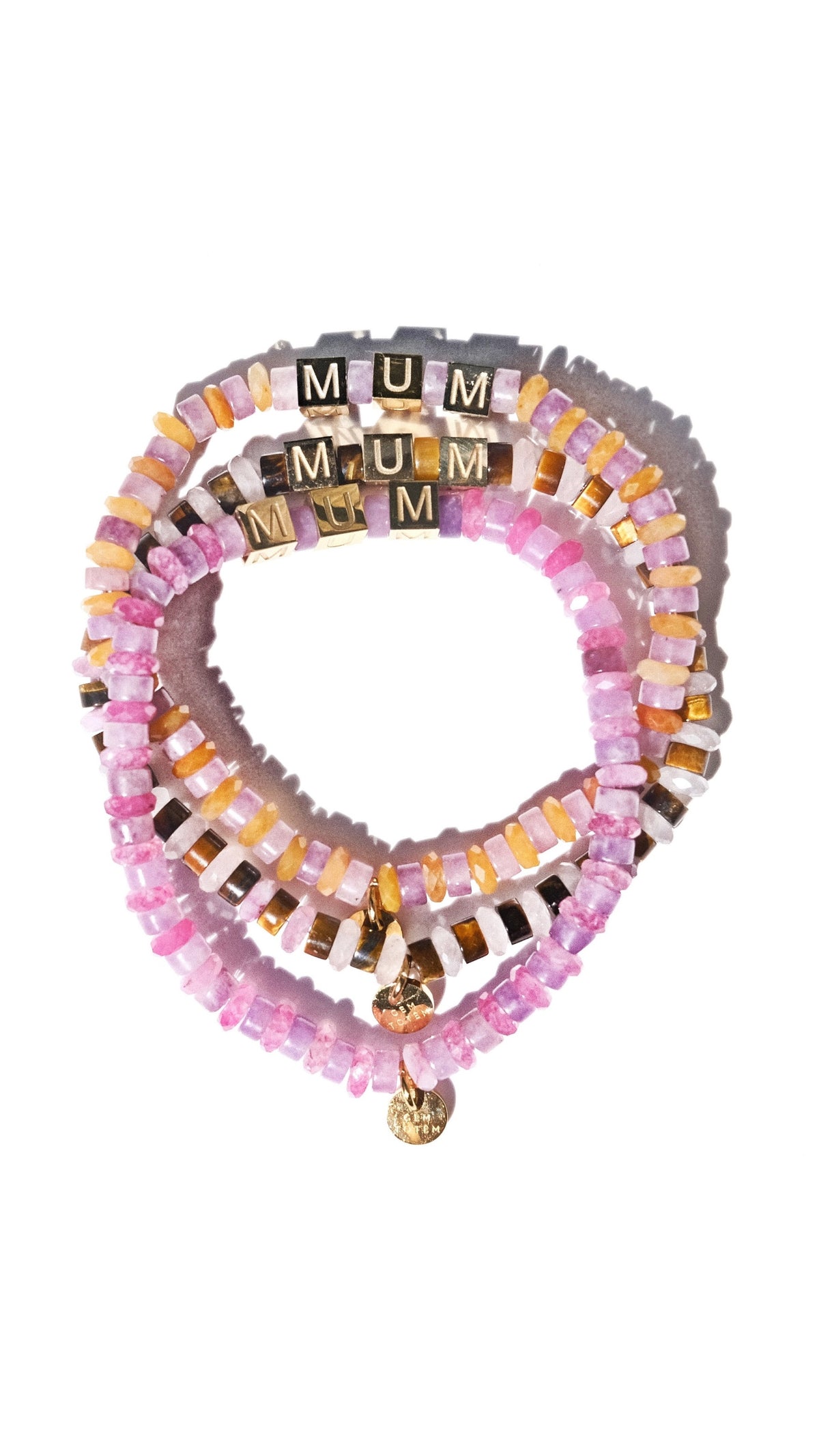 Heart to Heart Edit | Mum Bracelet | Jasper + Tourmaline | $165