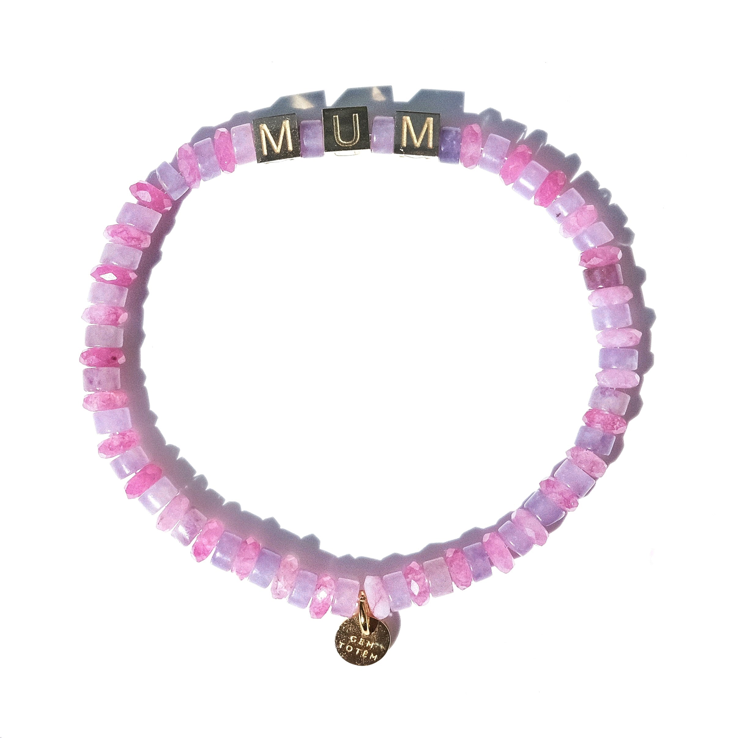 Heart to Heart Edit | Mum Bracelet | Jasper + Tourmaline | $165