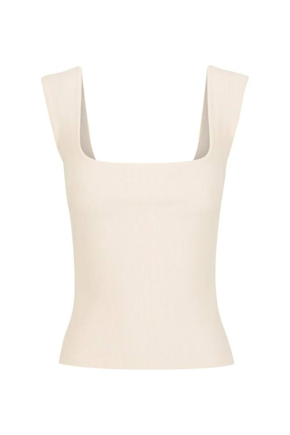 Naia Tank | Vanilla Rib $120