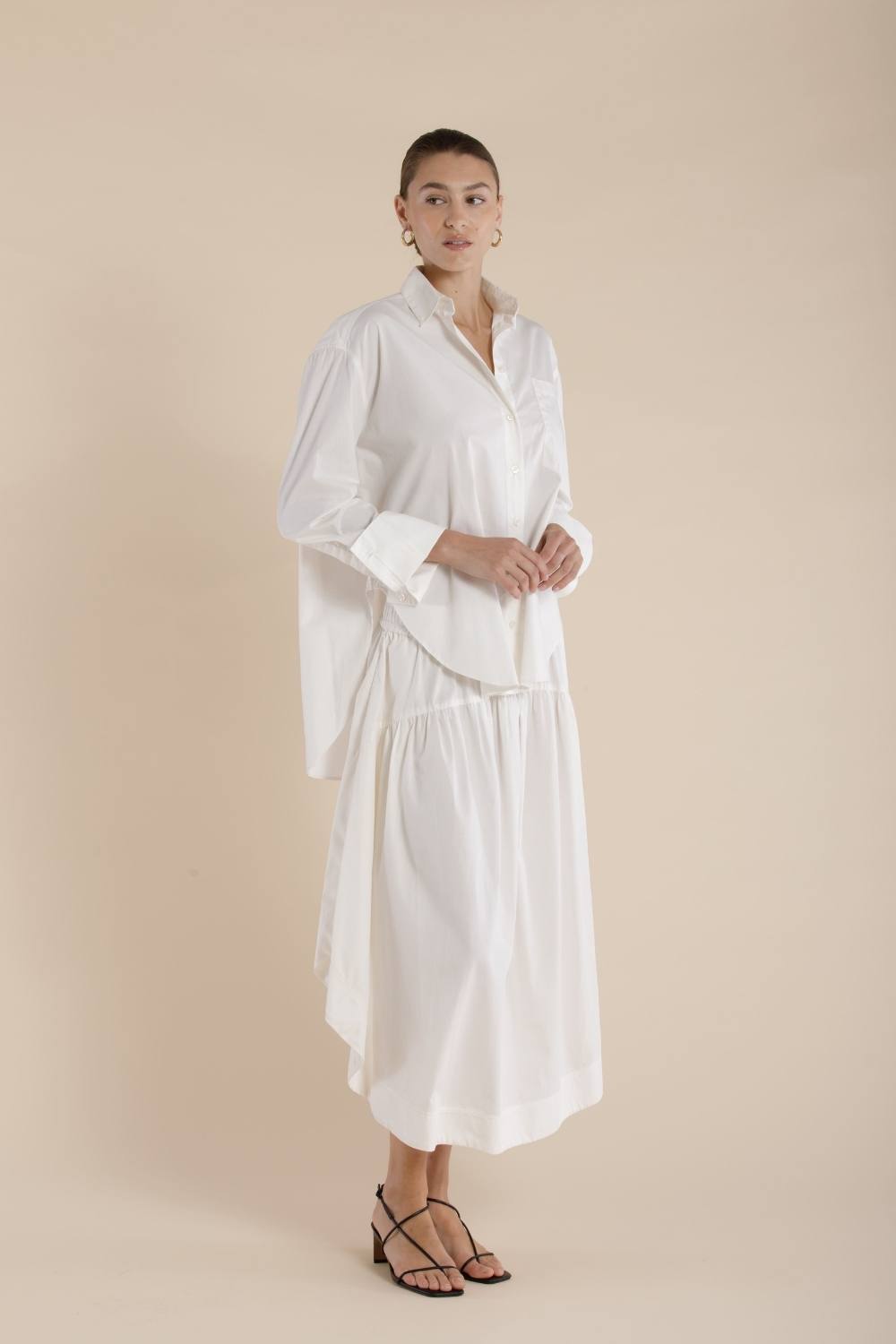 The Sawyer Skirt | Crema $330