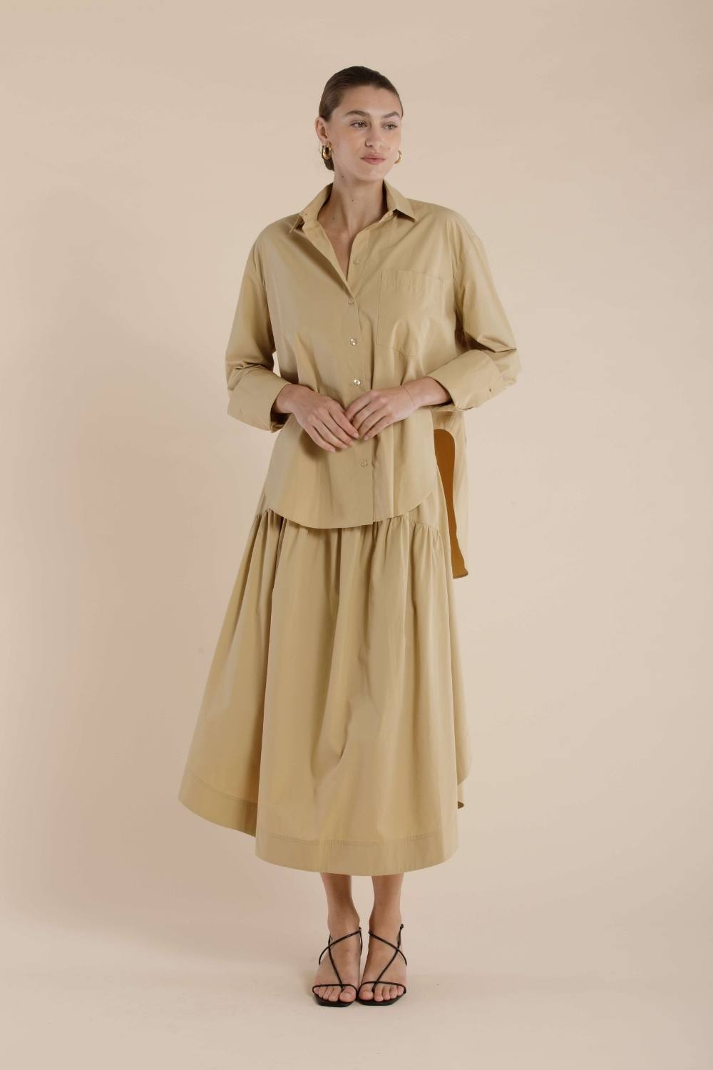 The Sawyer Skirt | Camel $330
