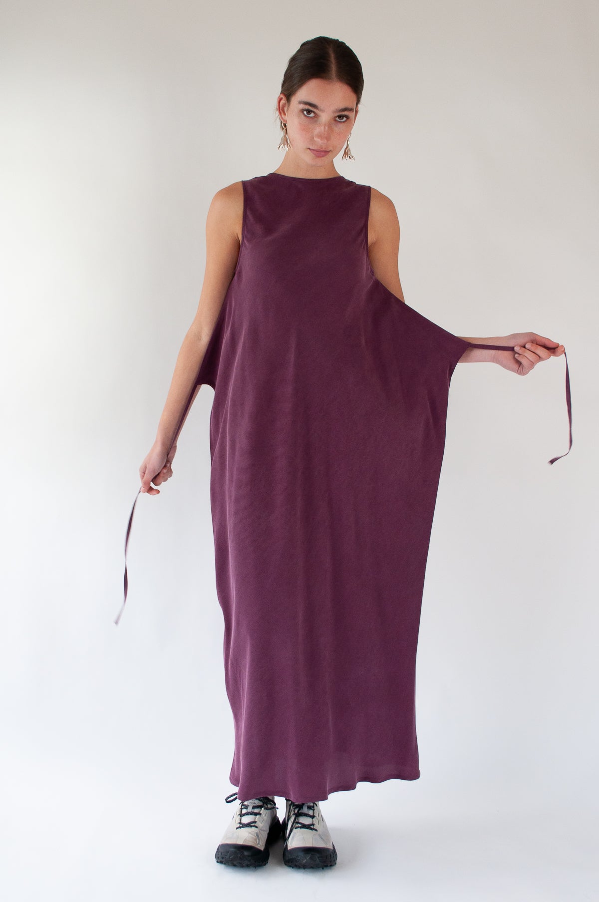Wing Dress | Plum $387