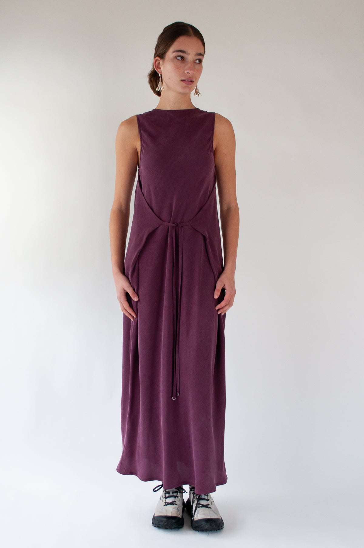 Wing Dress | Plum $387