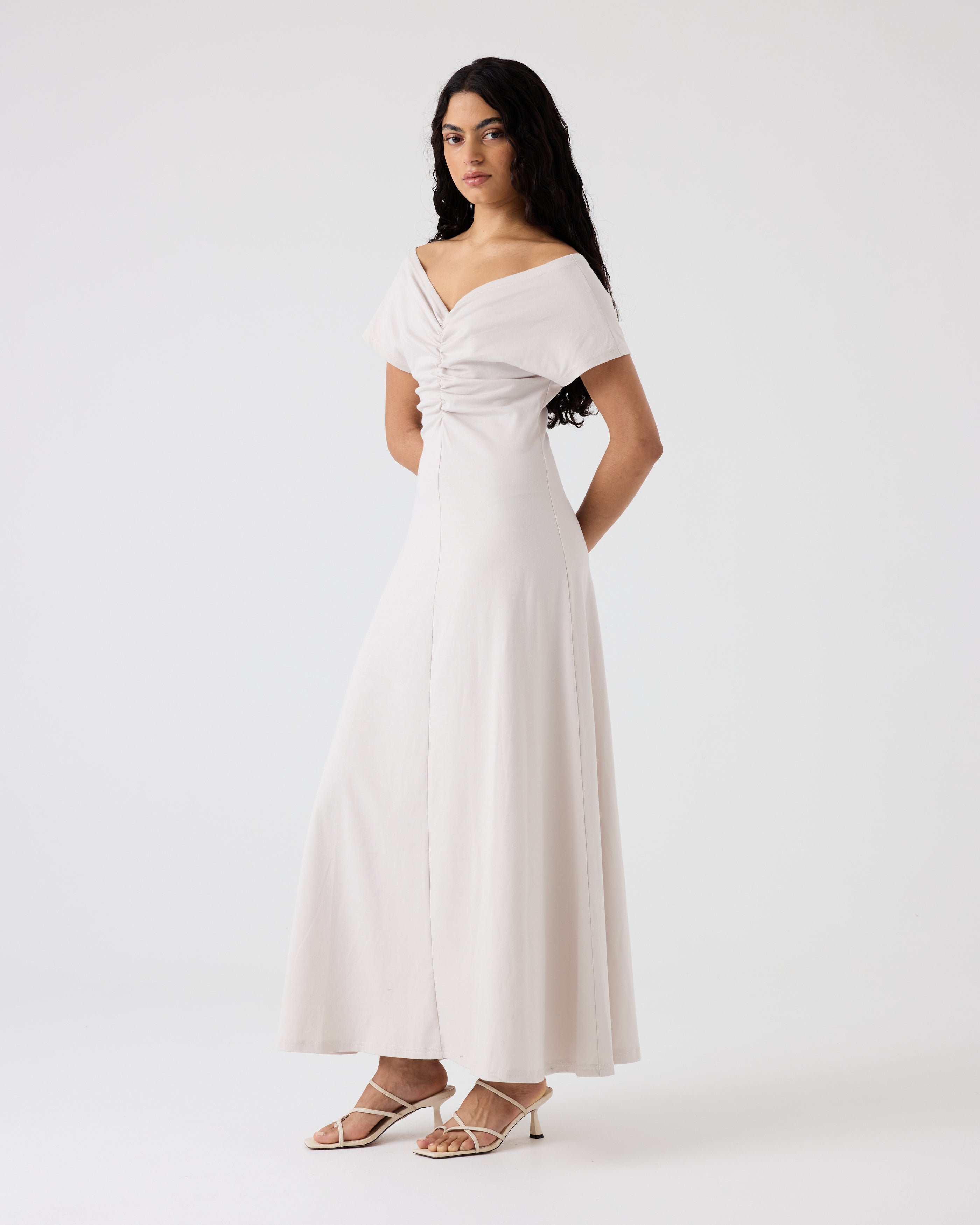 Melody Dress | Chalk $280