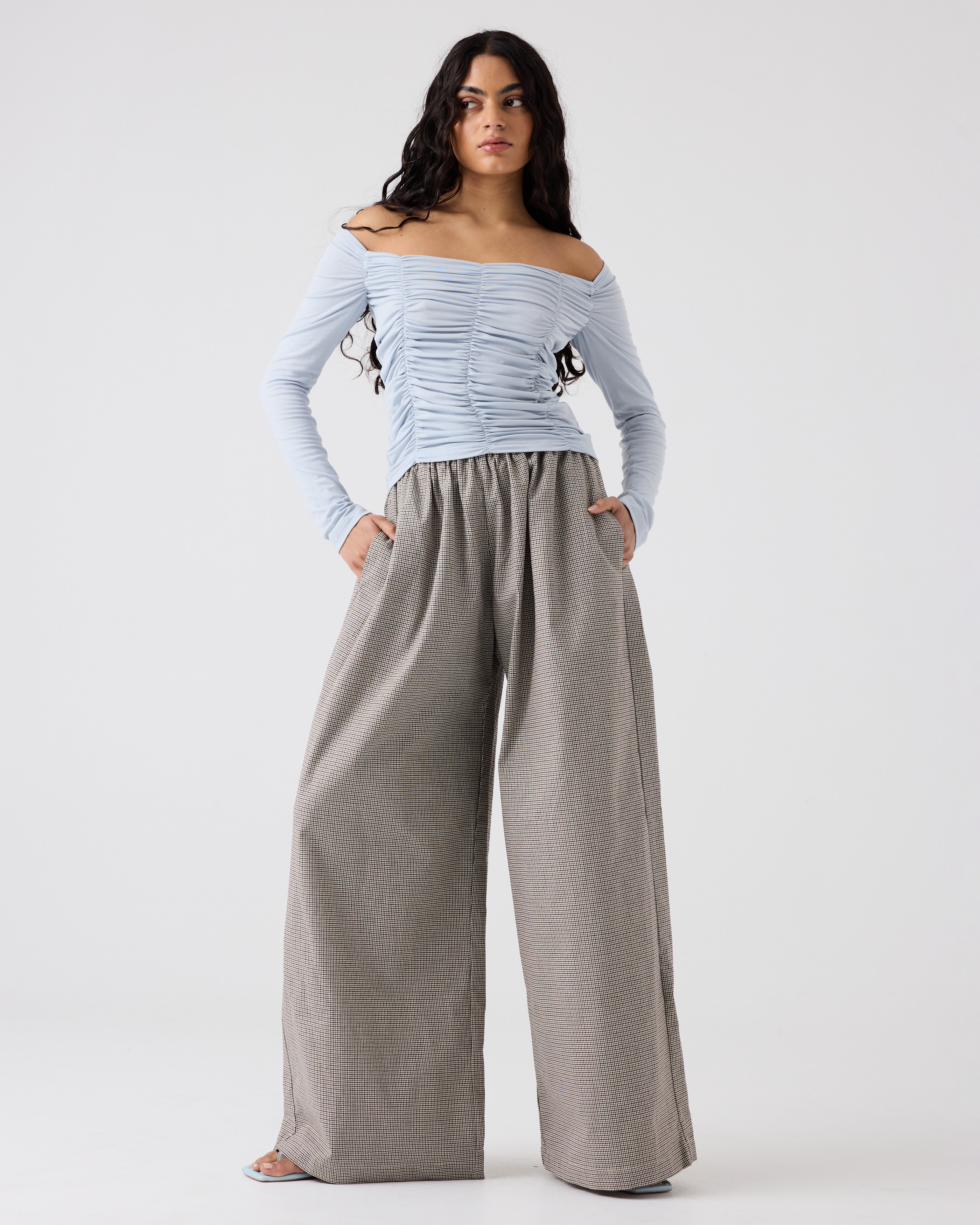 Pippa Pant | Fine Houndstooth $299