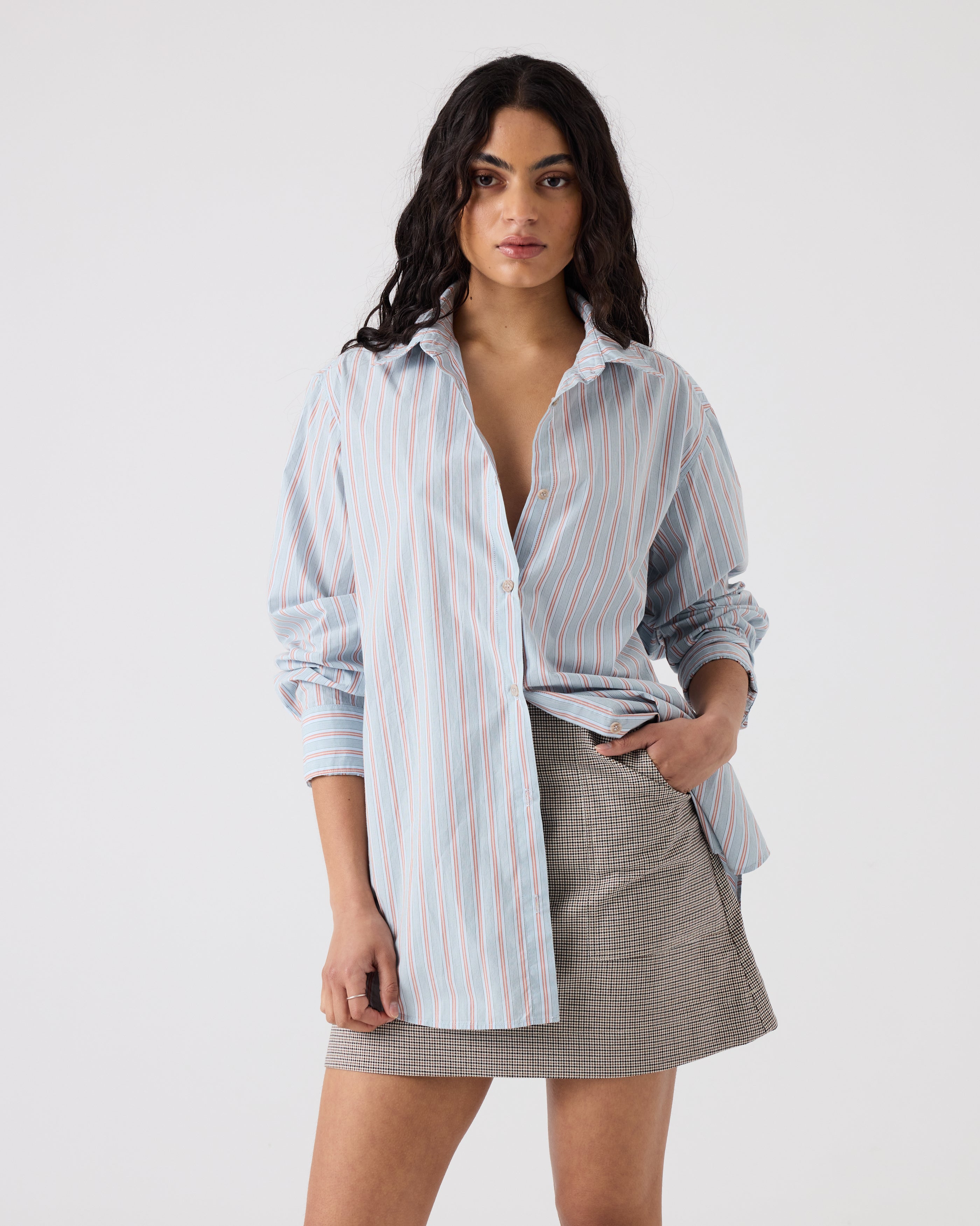 Dusty Mini | Fine Houndstooth $209