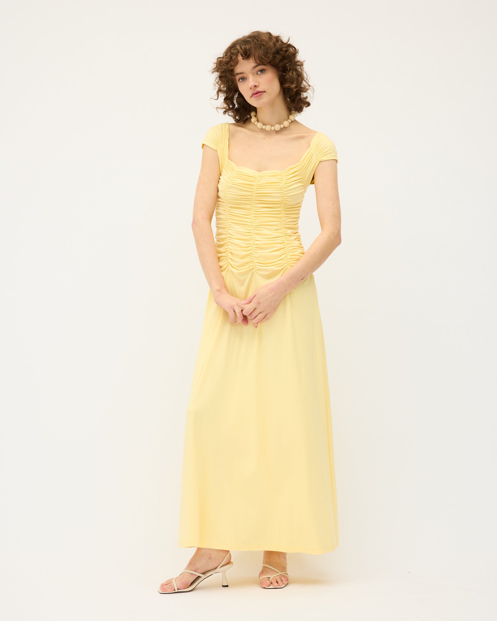 Jolene Dress | Lemon $370