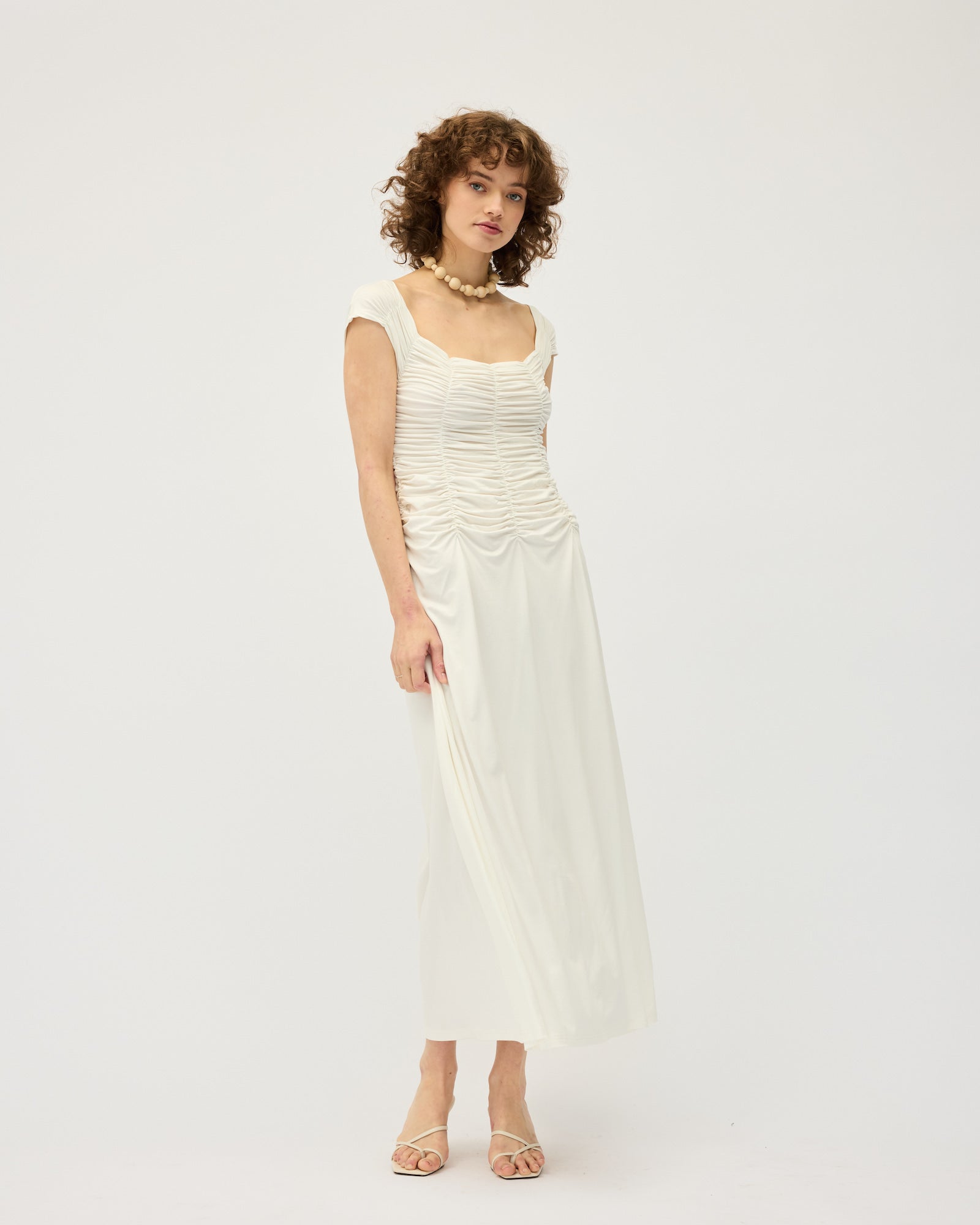 Jolene Dress | White $370