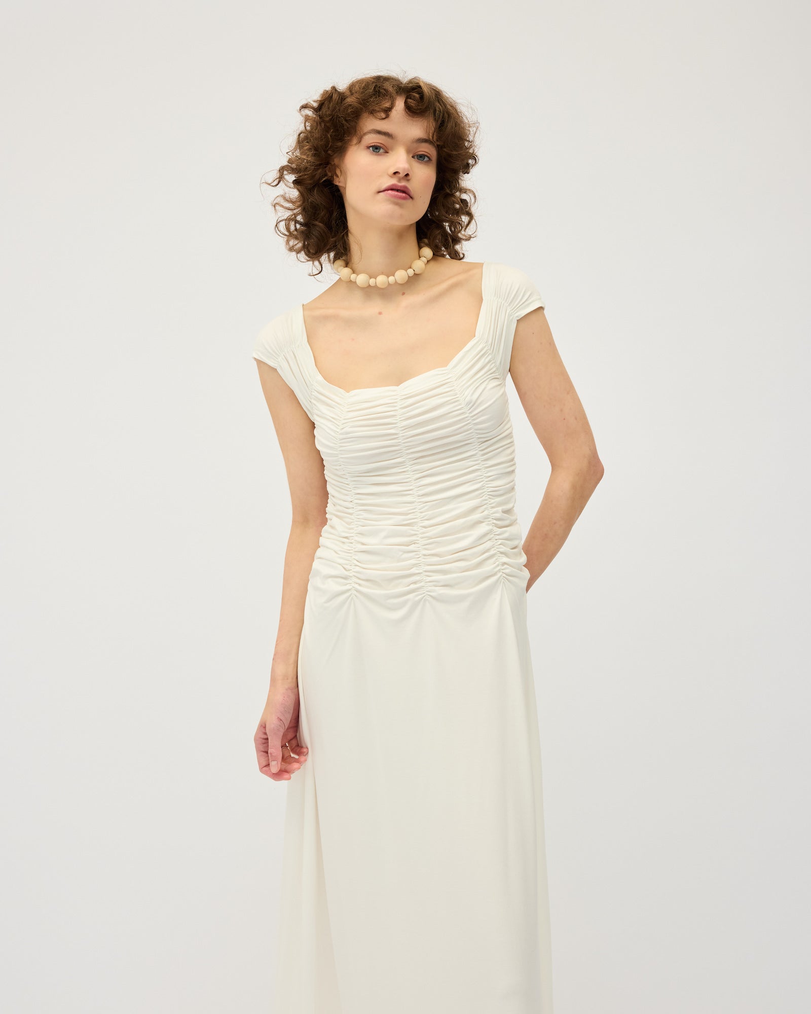 Jolene Dress | White $370