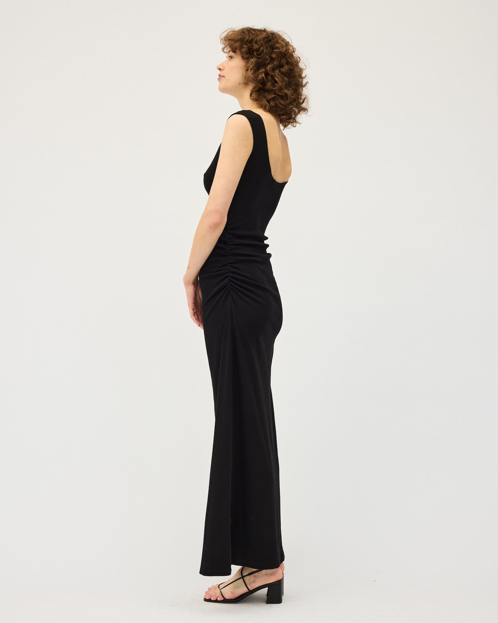 Naia Tank Dress | Black $295