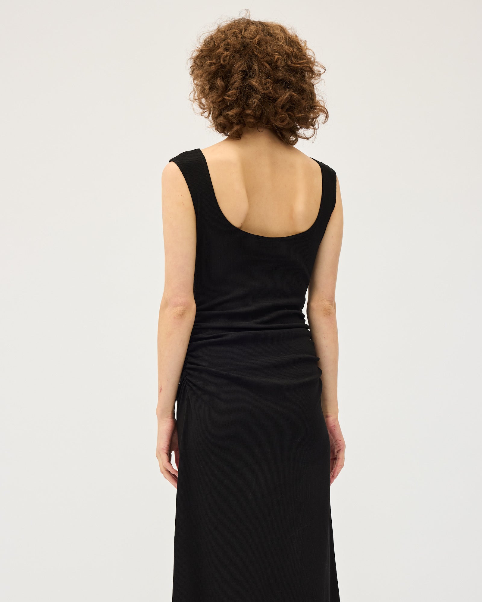 Naia Tank Dress | Black $295