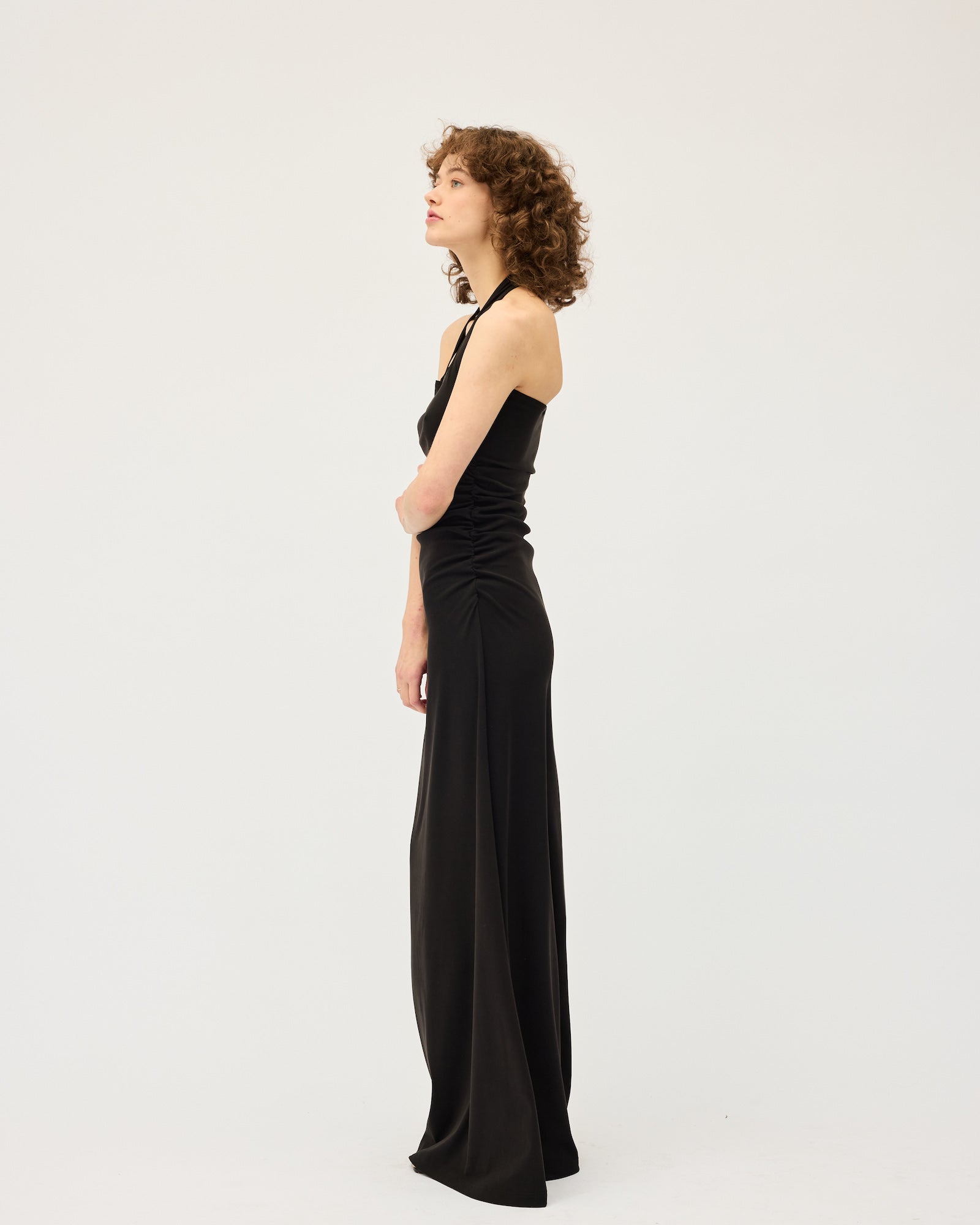 Helena Halter Dress | Black $400