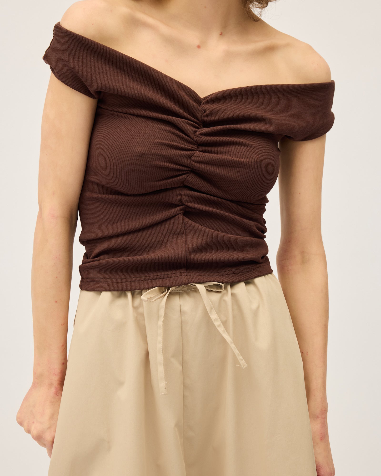 Niveah Tee | Chocolate $180