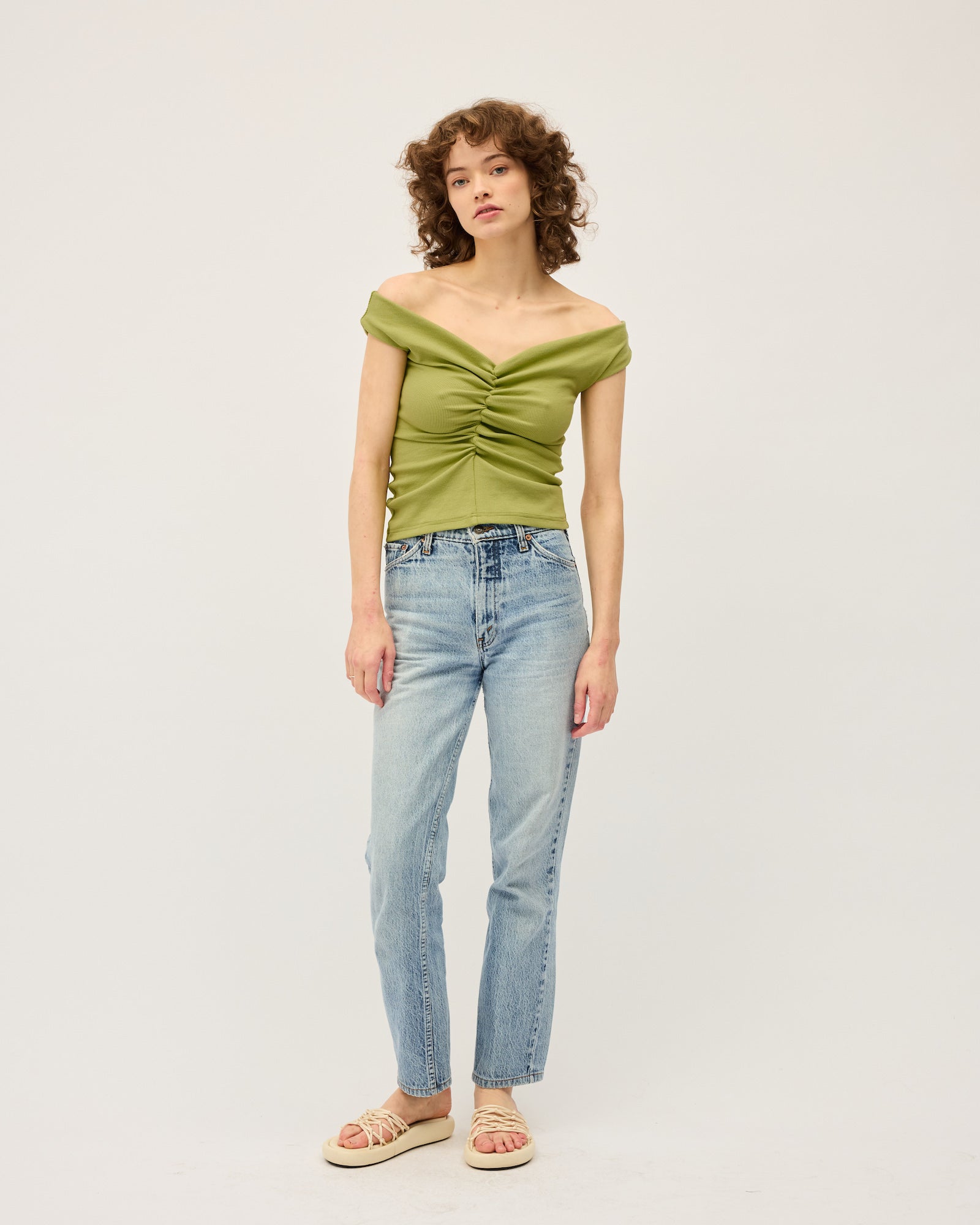 Niveah Tee | Avocado $180