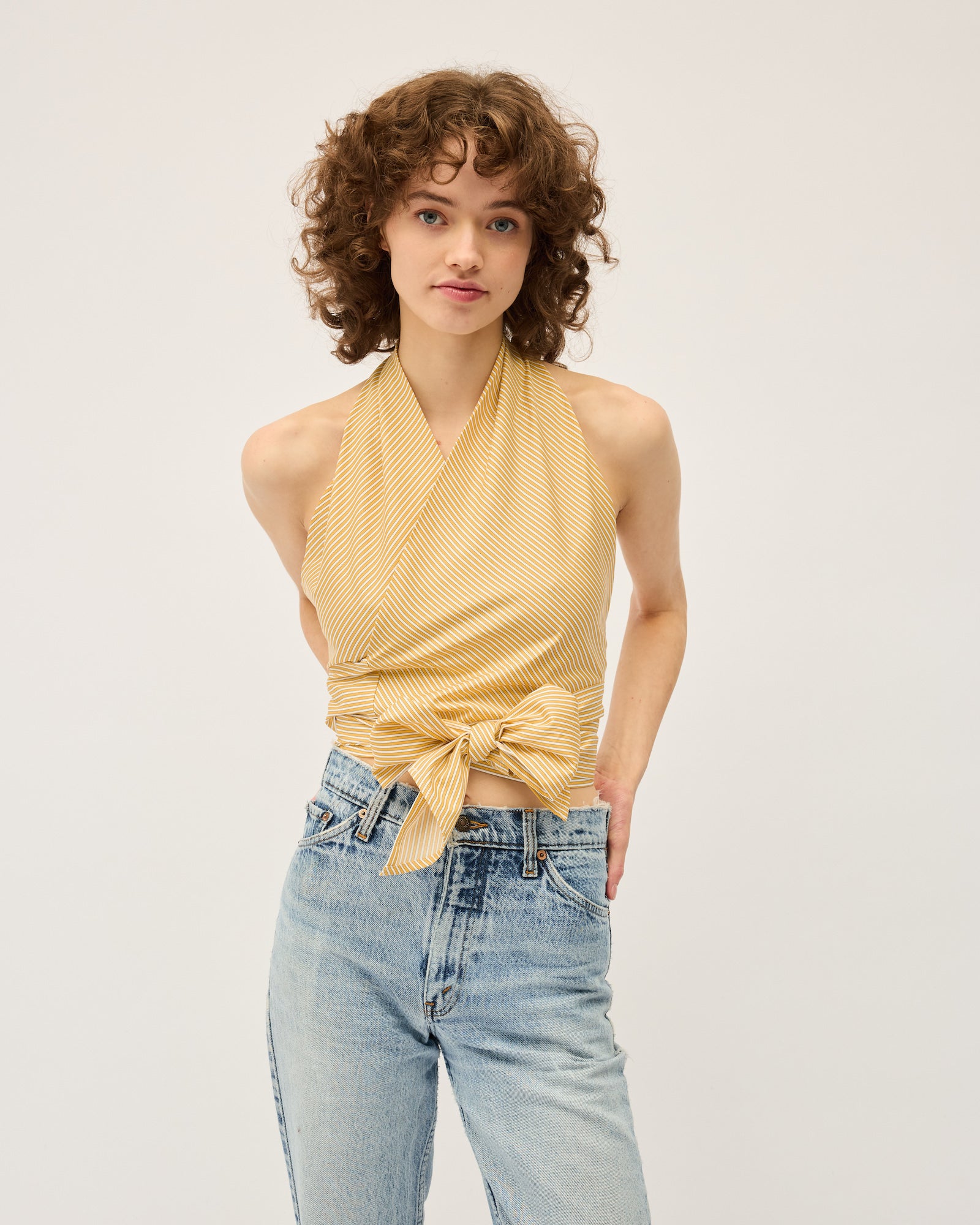 Amara Halter | Yellow Stripe $199