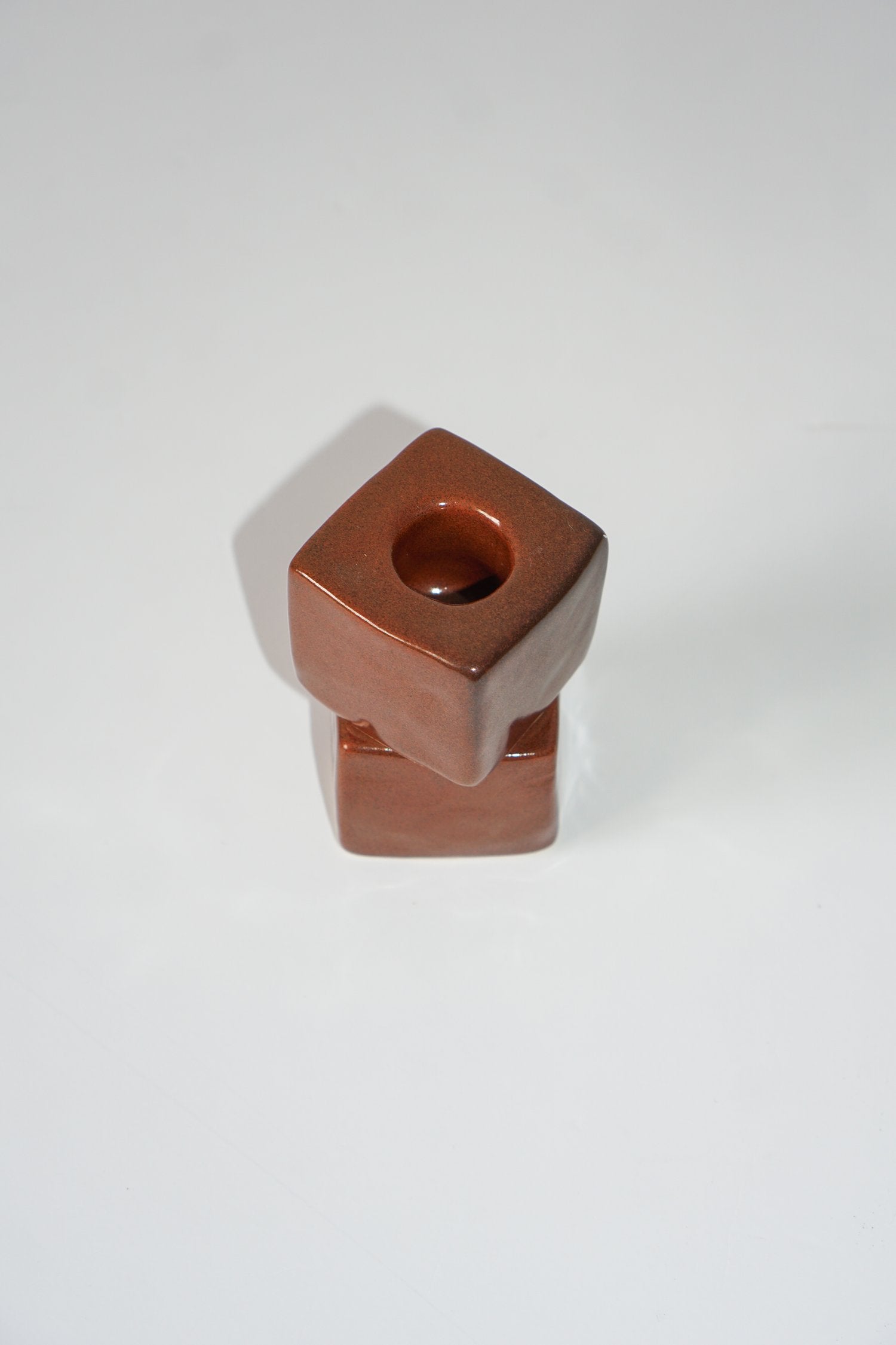 Mini Cube Candle Holder $60