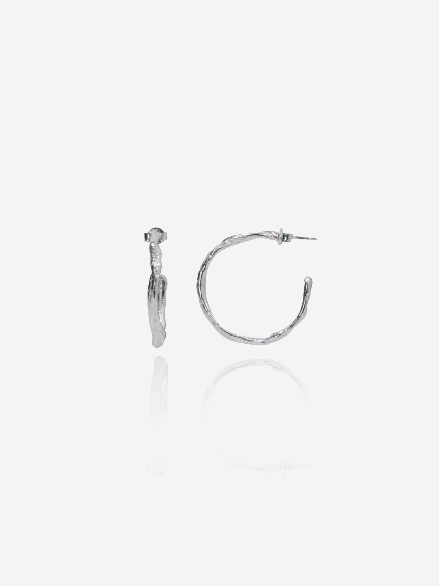 MEDIUM MINI STONED HOOPS | $220/$240/$920