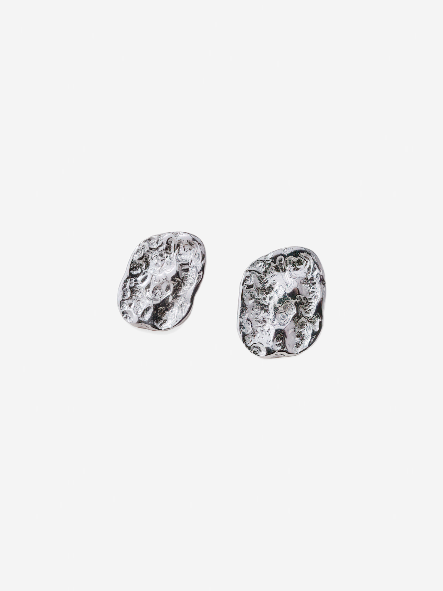 STONE DISK EARRINGS | $220/$240/$900