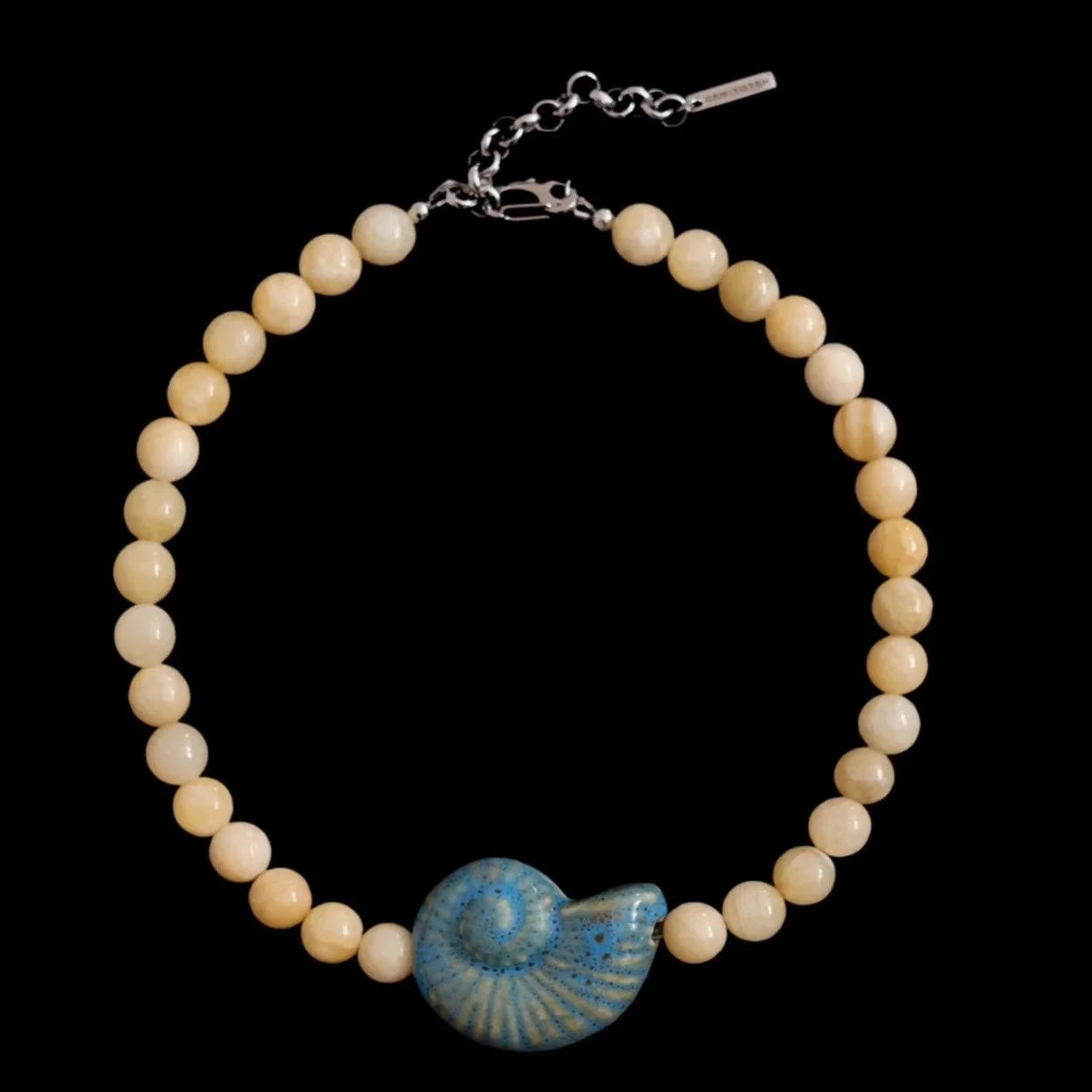 Happy Place Necklace | Ocean Blue$175