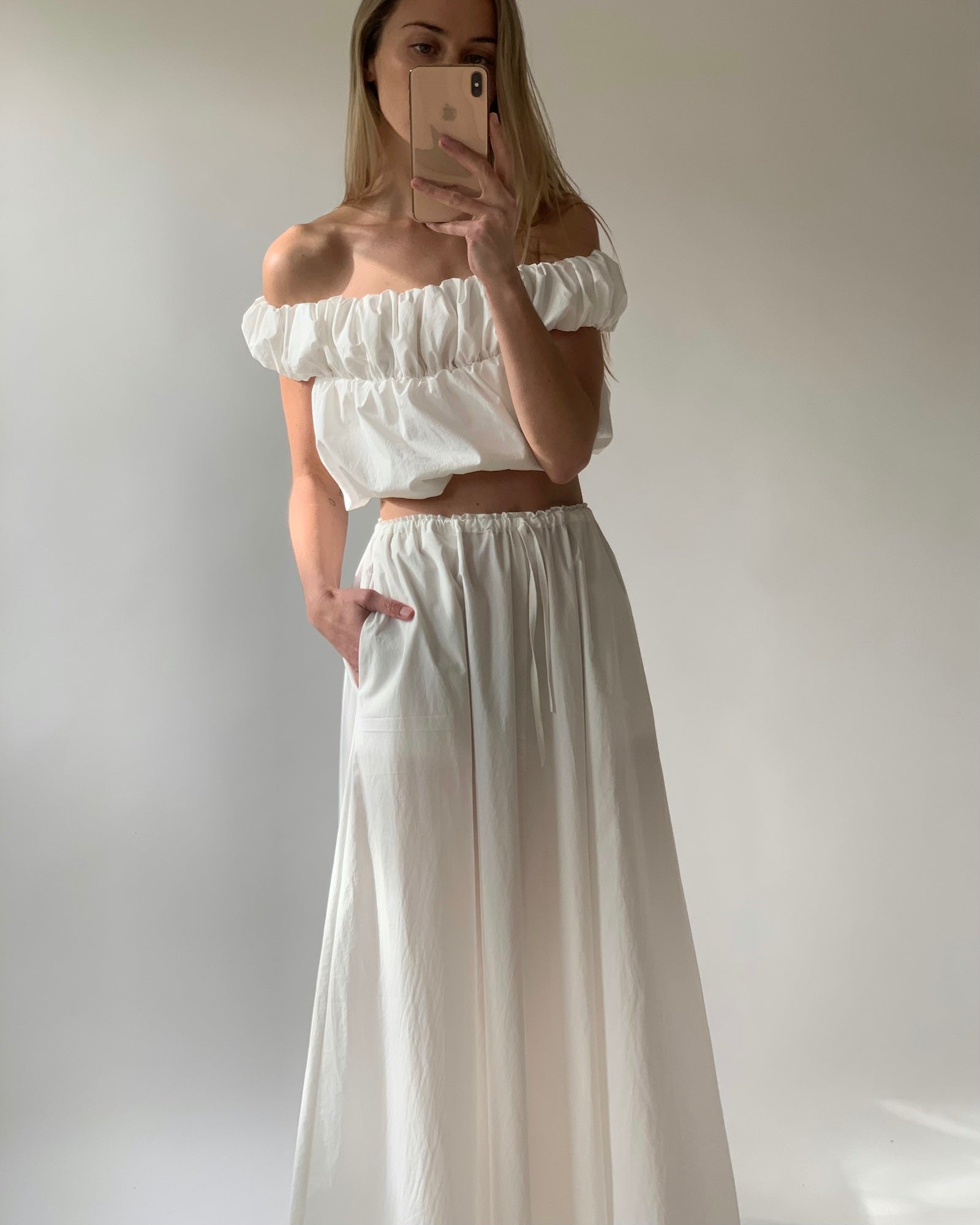 Zelda Skirt | Aero Finish | 2 Colourways $299