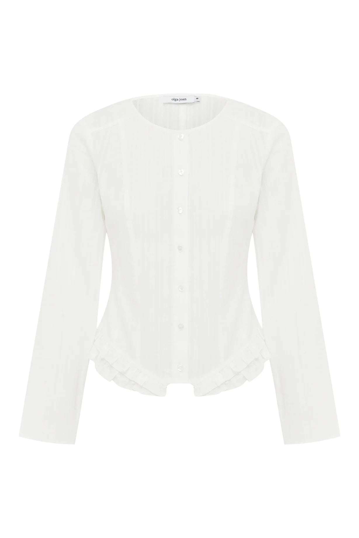 Ruffle-Hem Blouse | Bianca $229 - AVAILABLE NOW