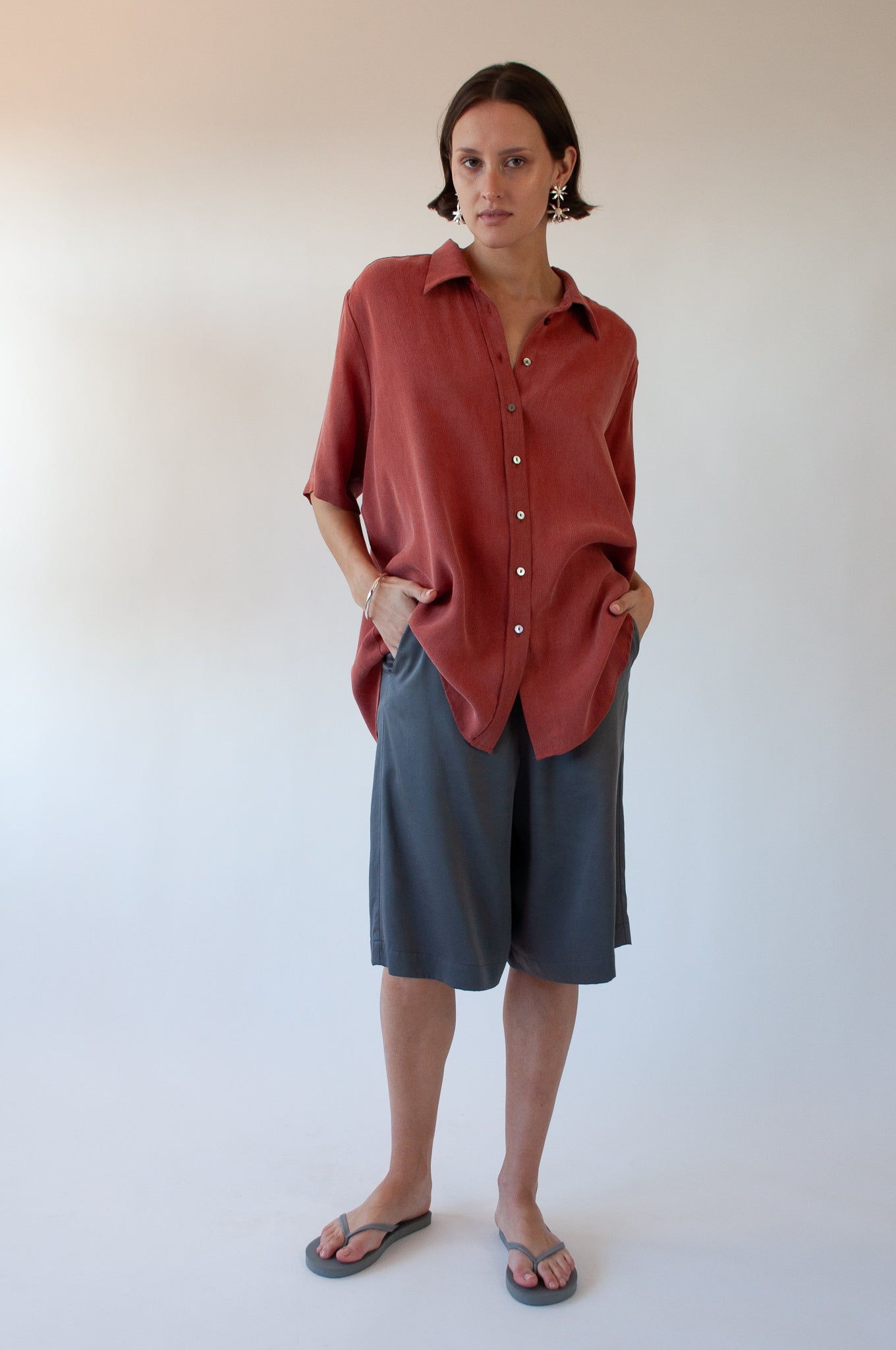 Painter Shirt | Clay $363