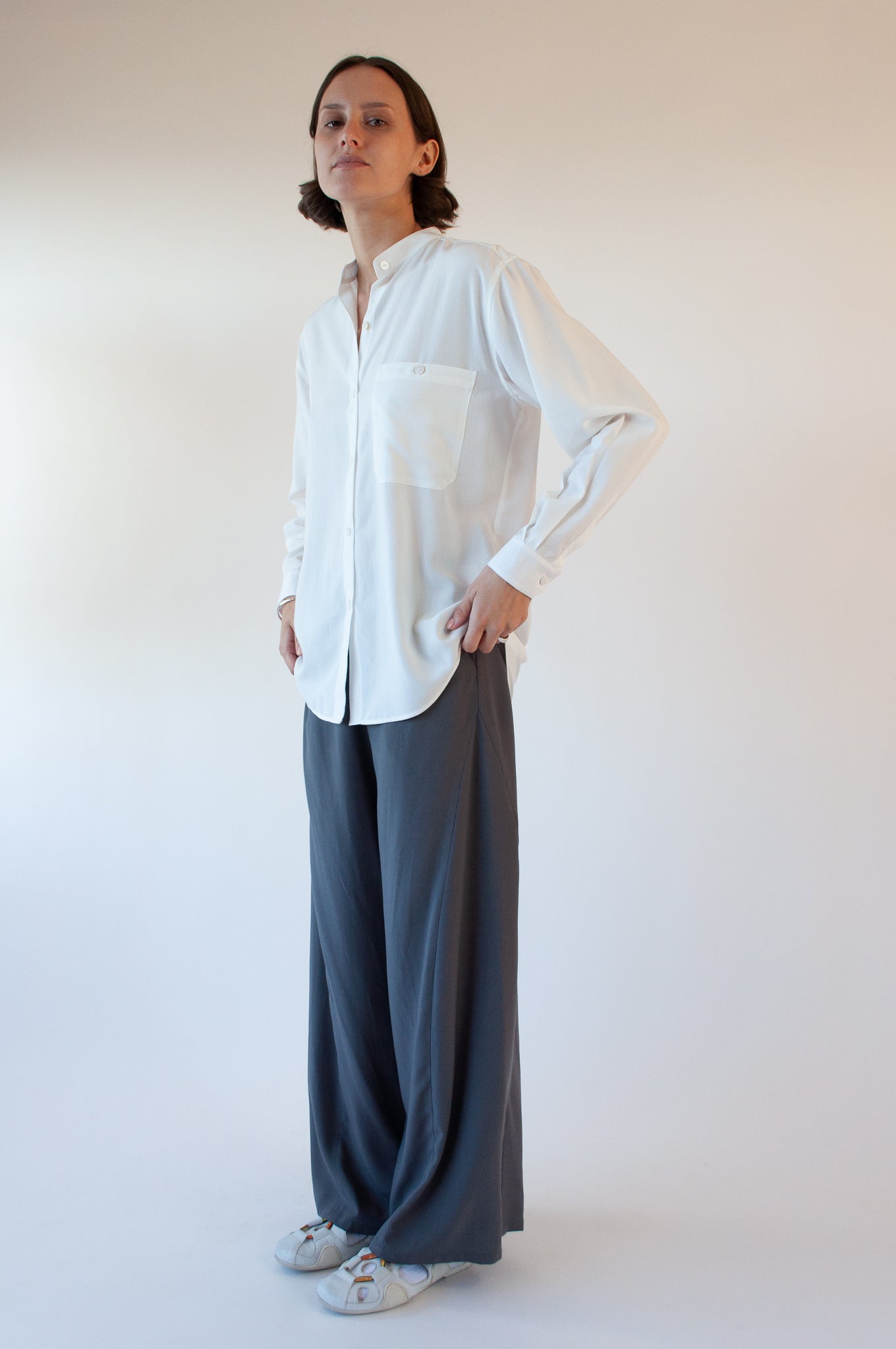 Grandad Shirt | Cloud $325