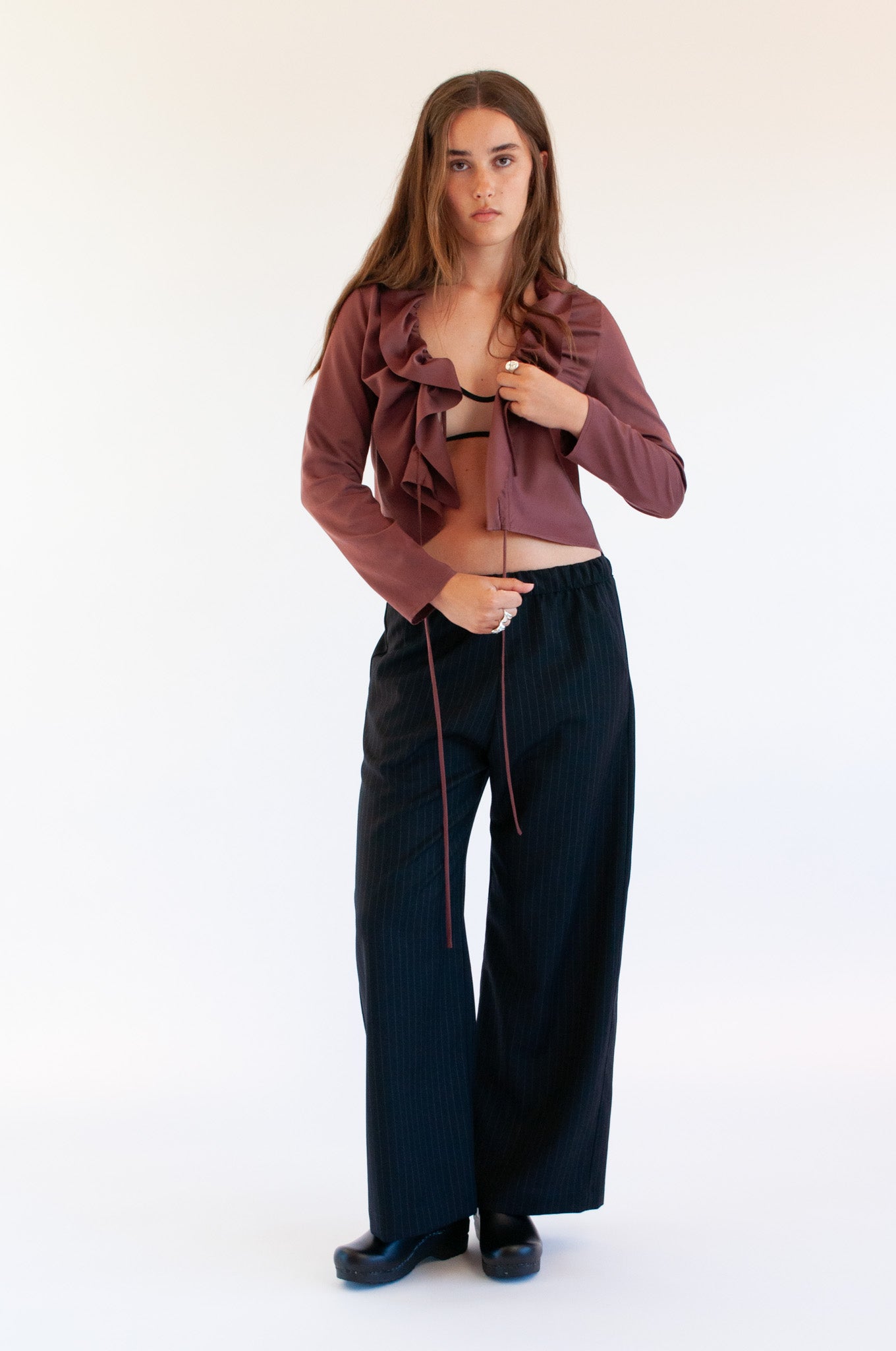 Shall We Blouse | Tuscan Red $308