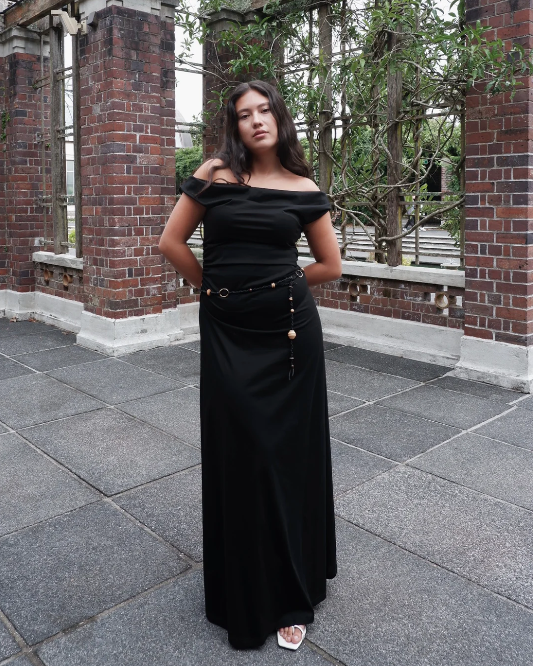 Vera to the Floor | Black or Caper | $355