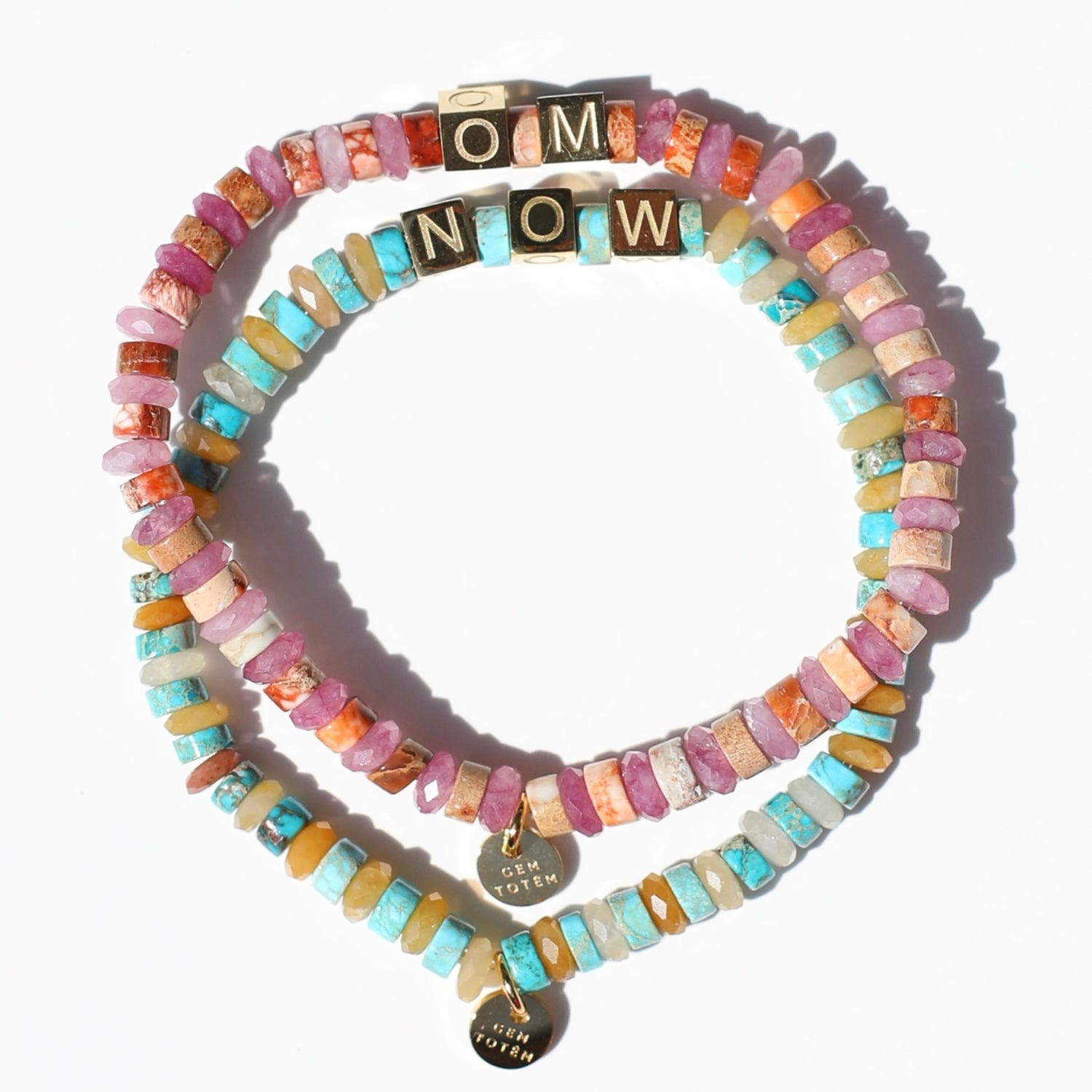 OM Bracelet | Jasper and Tourmaline $165