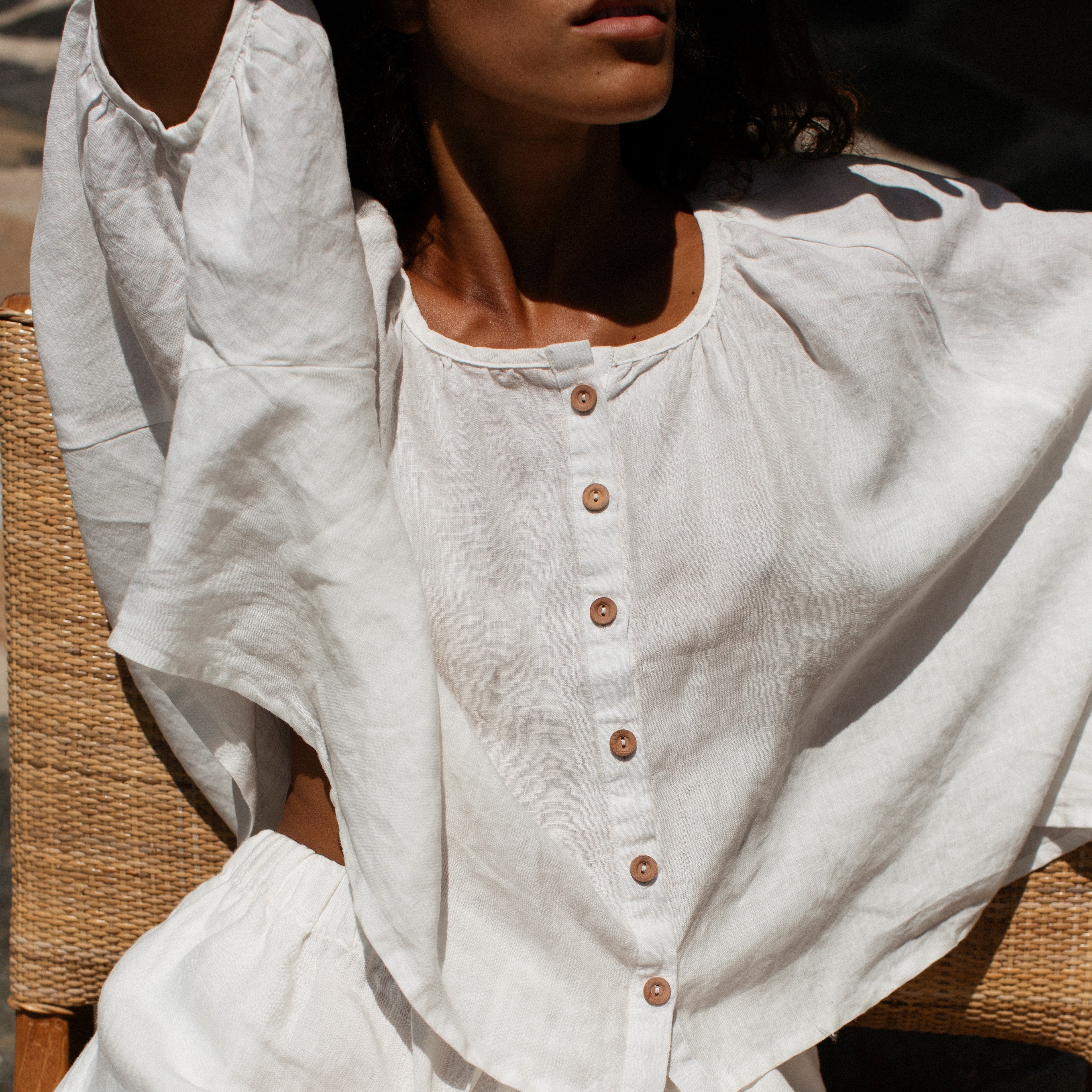 SOH | Button Blouse | $199