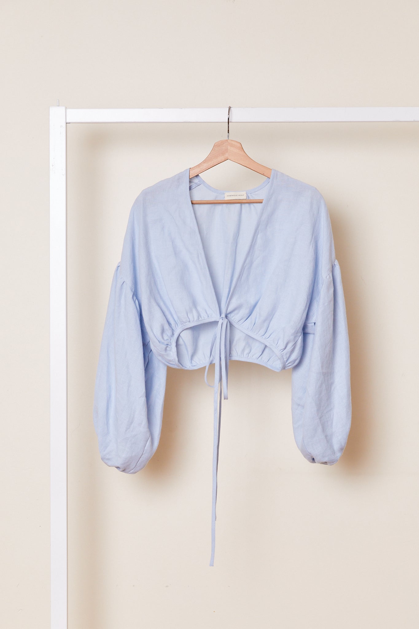 Isla Wrap Top | Powder $260