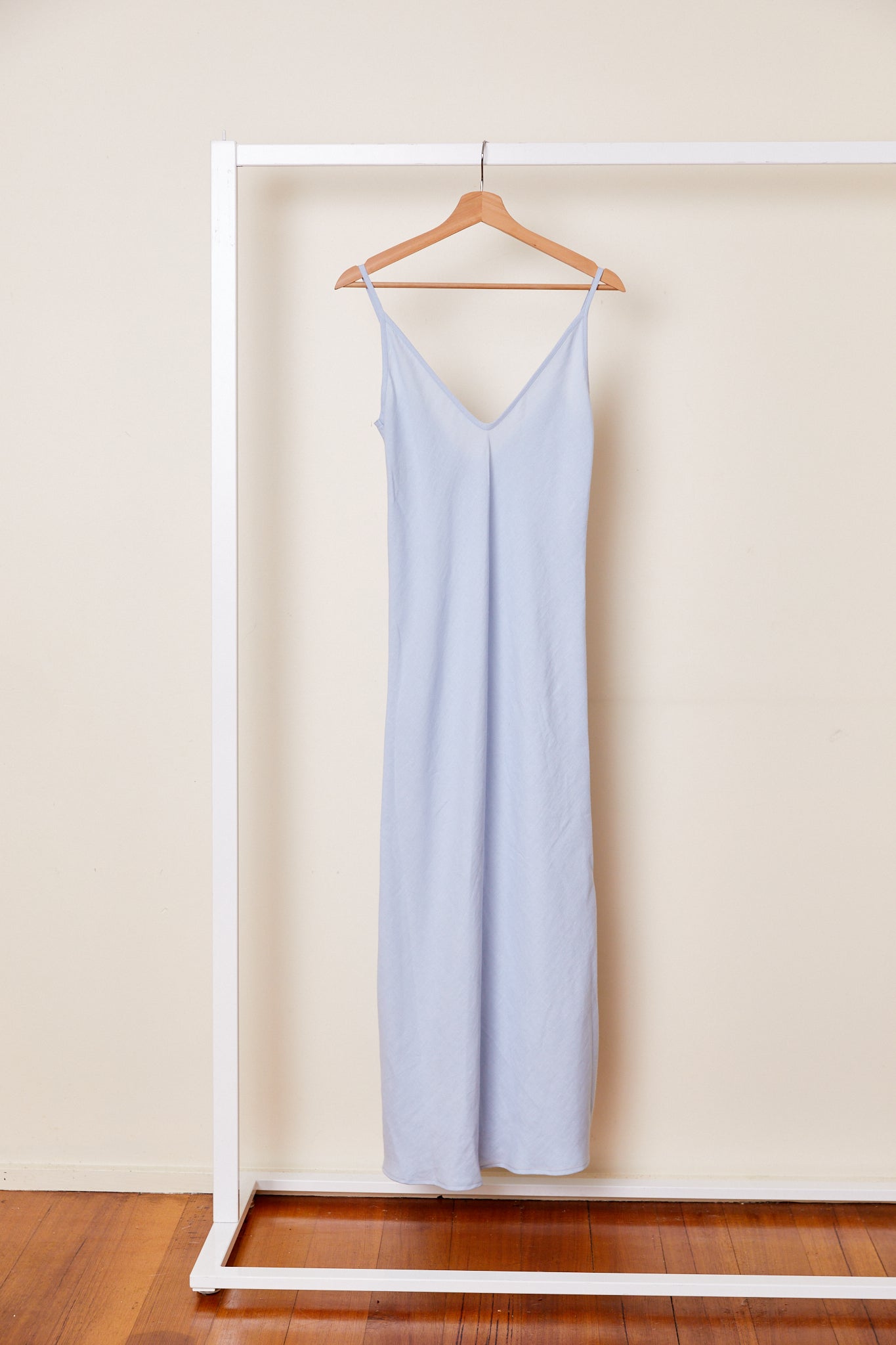 Midi Bias Dress | Powder $260