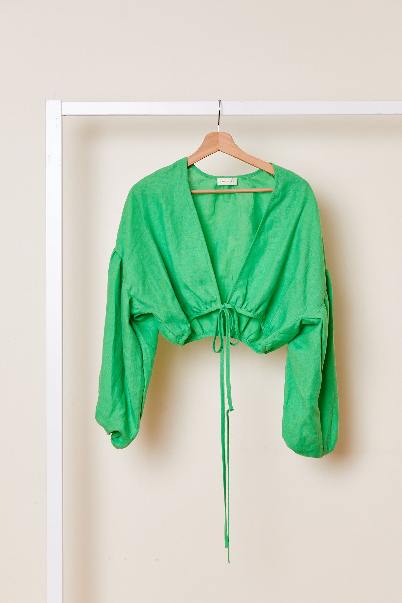 Isla Wrap Top | Parakeet $260