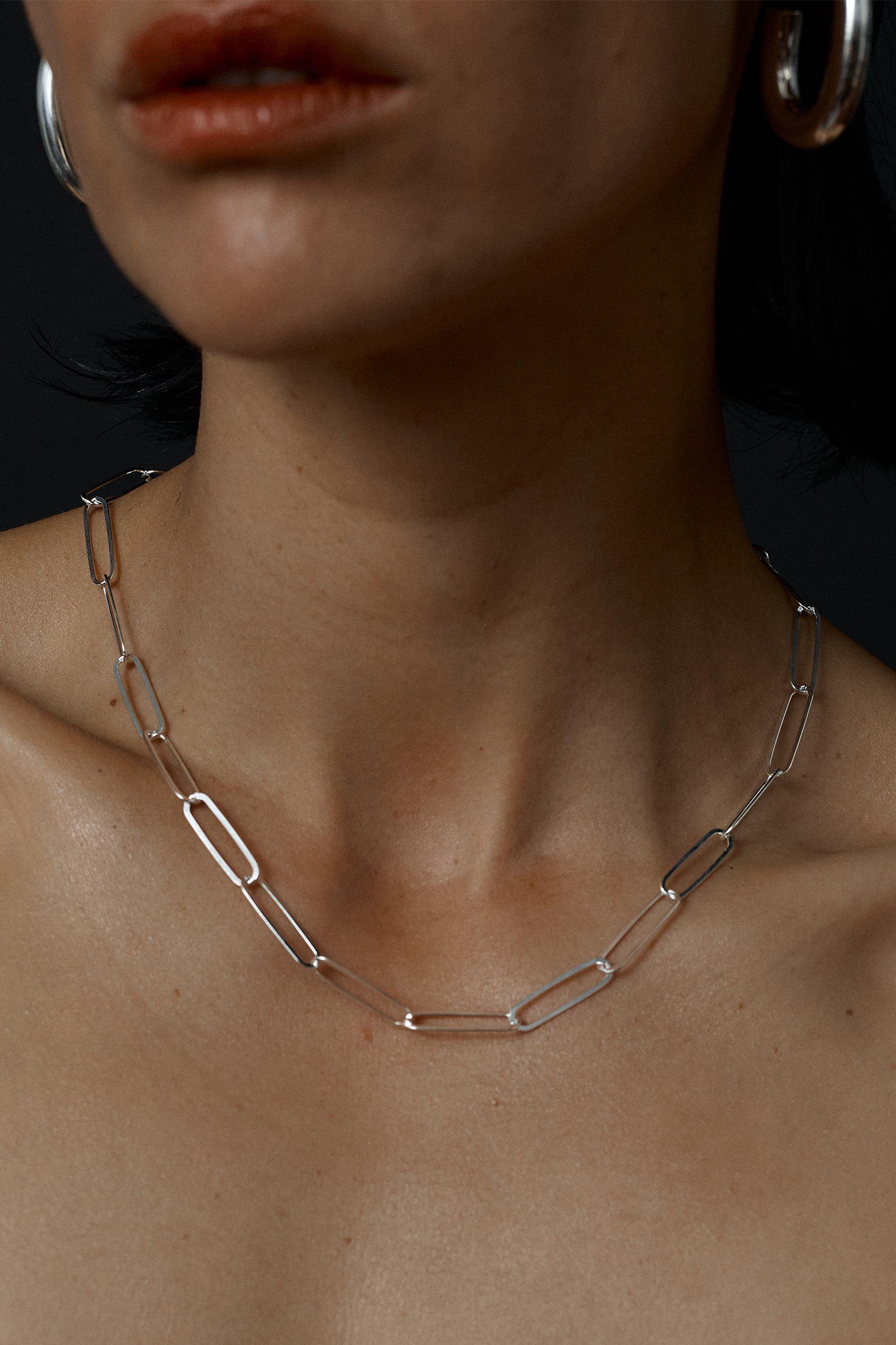NEW ESSENTIALS | MAXI OBLONG CHAIN $189