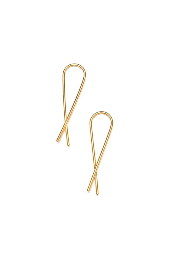 Essentials | Small teardrop Ear Hooks | $59