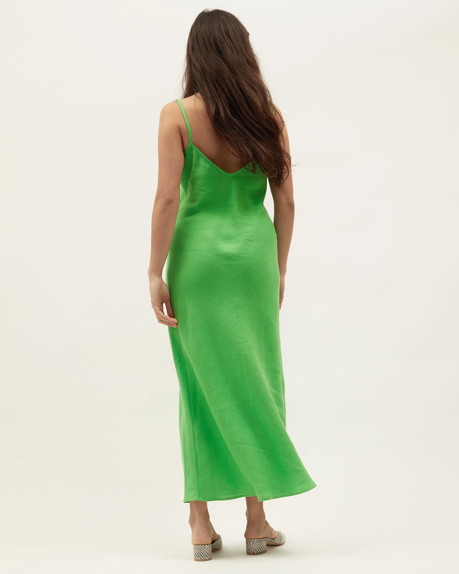 Midi Bias Dress | Parakeet $260