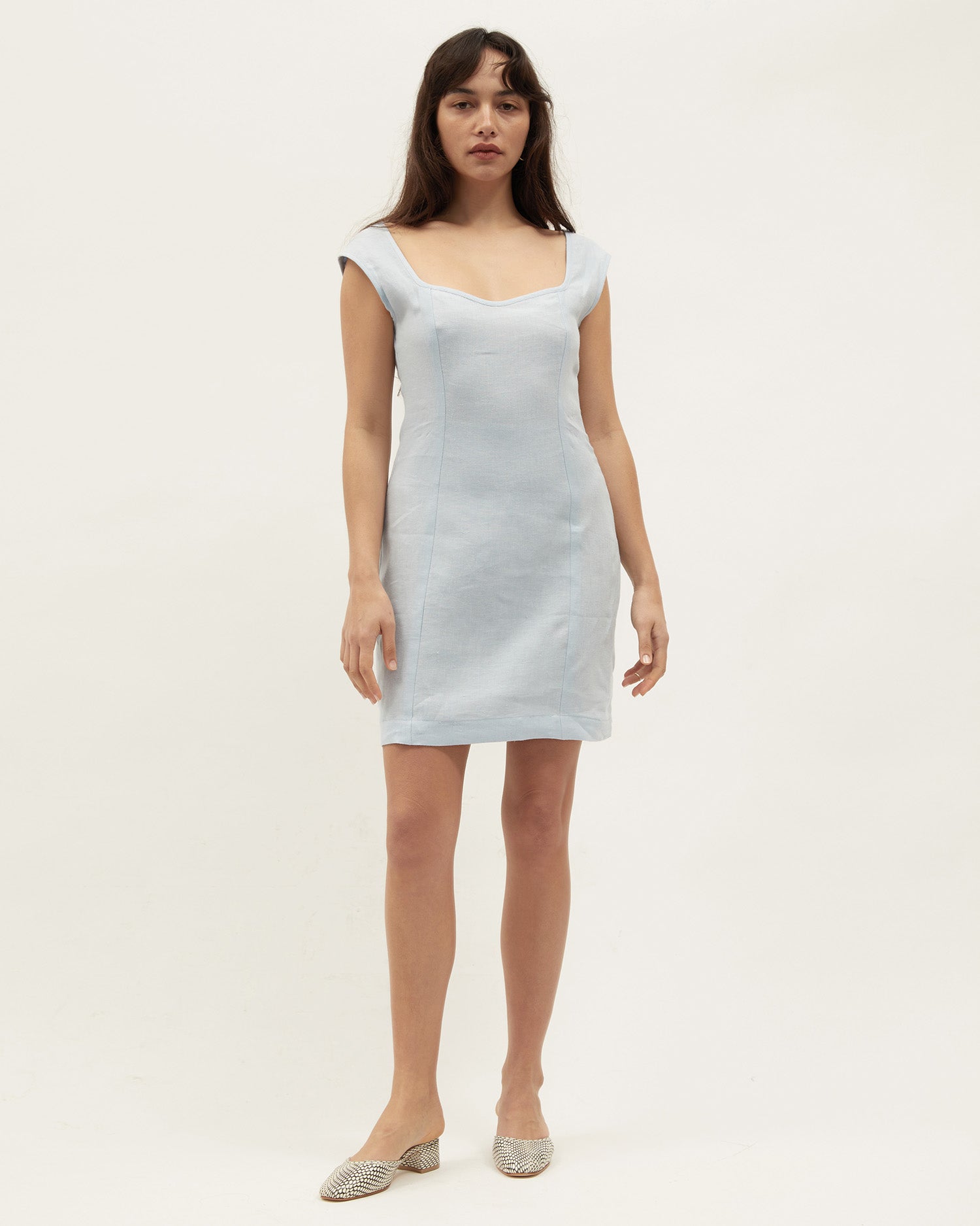 Confidently Lost Minidress | Powder $290