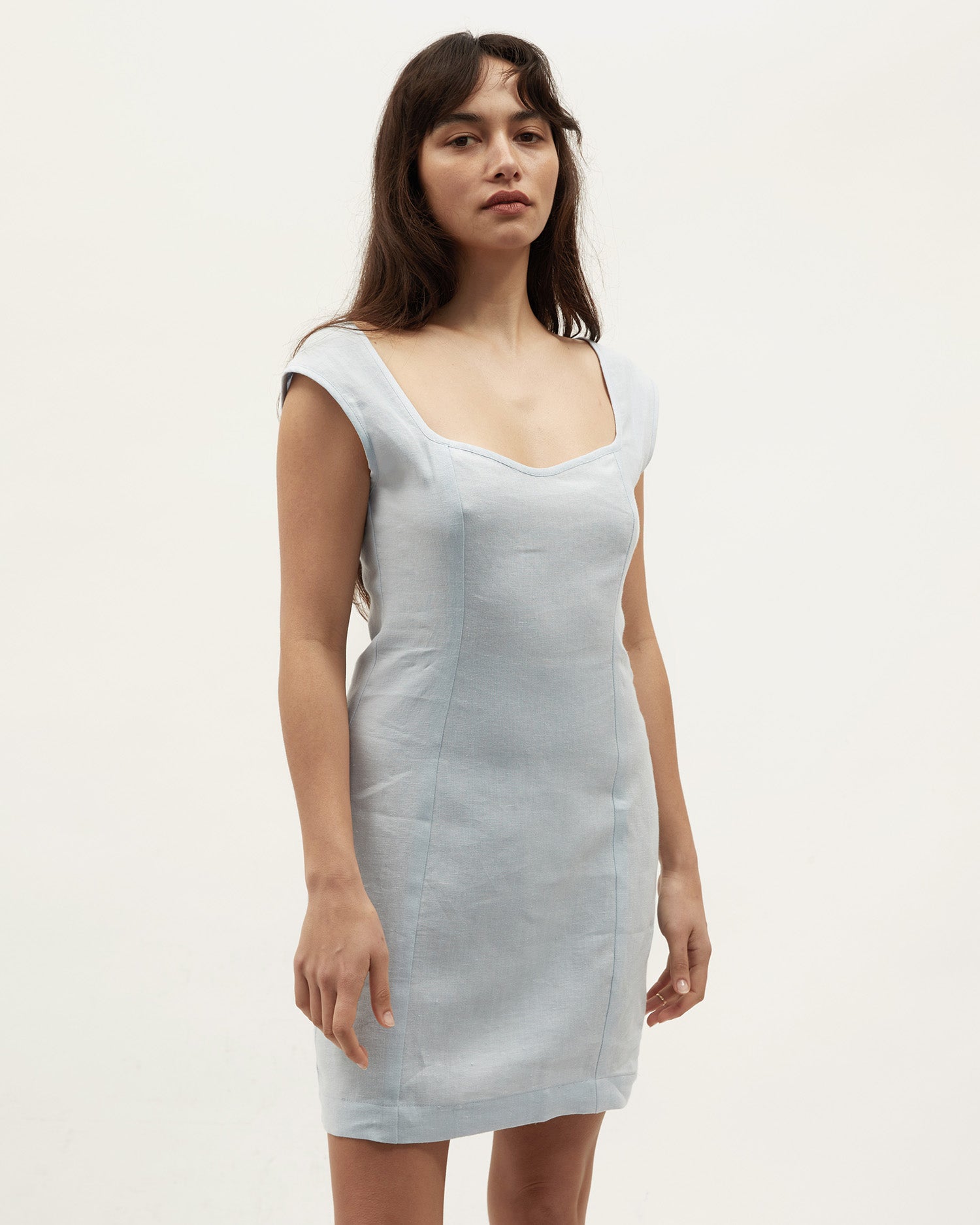 Confidently Lost Minidress | Powder $290