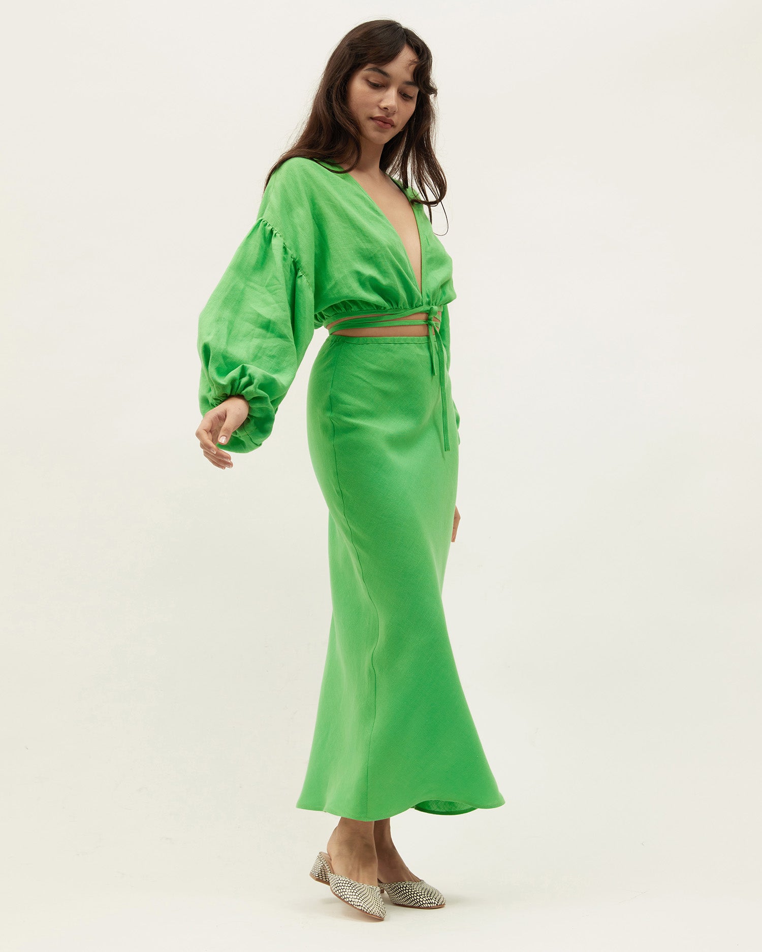 Bias Skirt | Parakeet $209